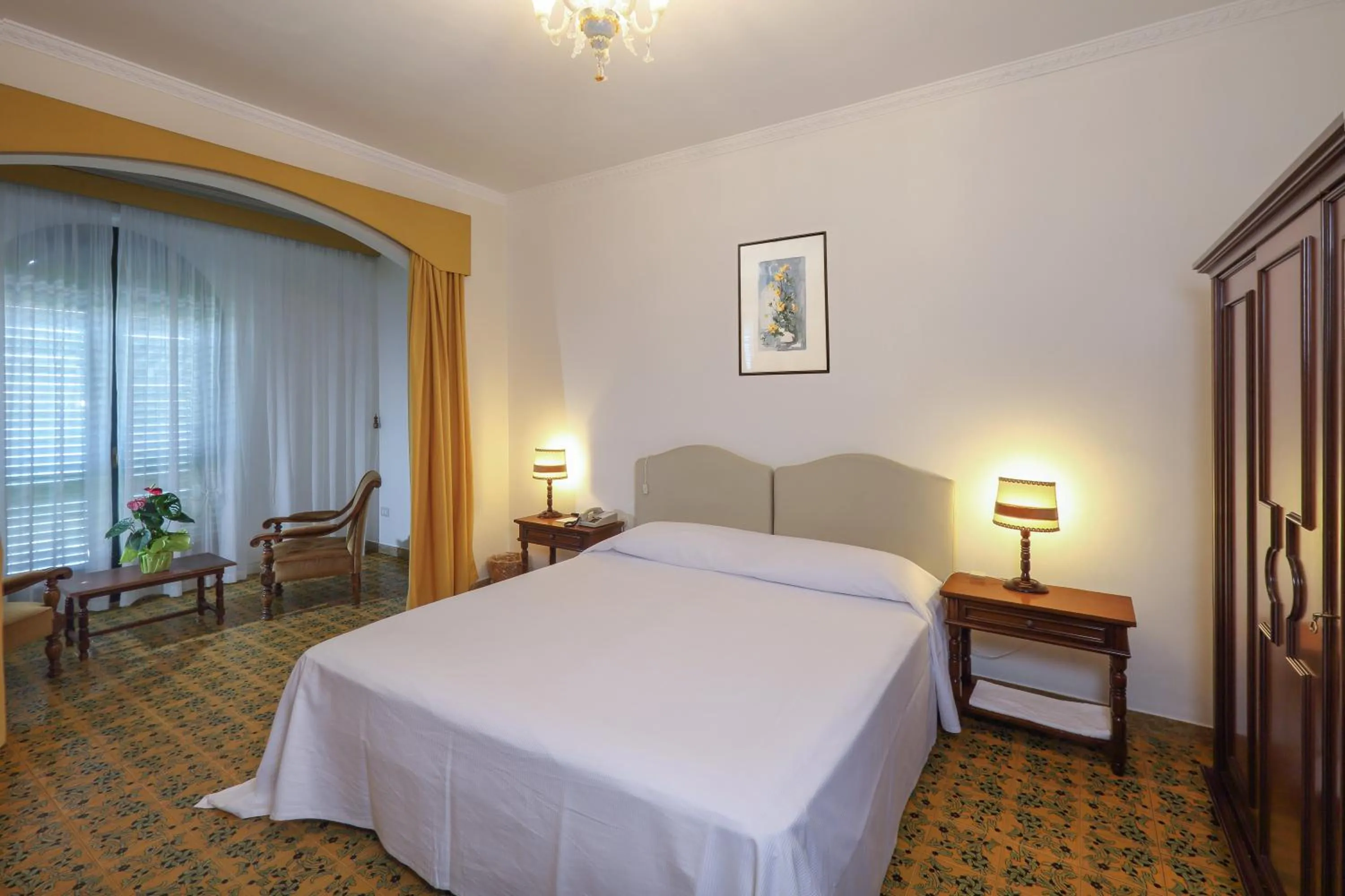 Bedroom, Bed in Hotel Lido Mediterranee