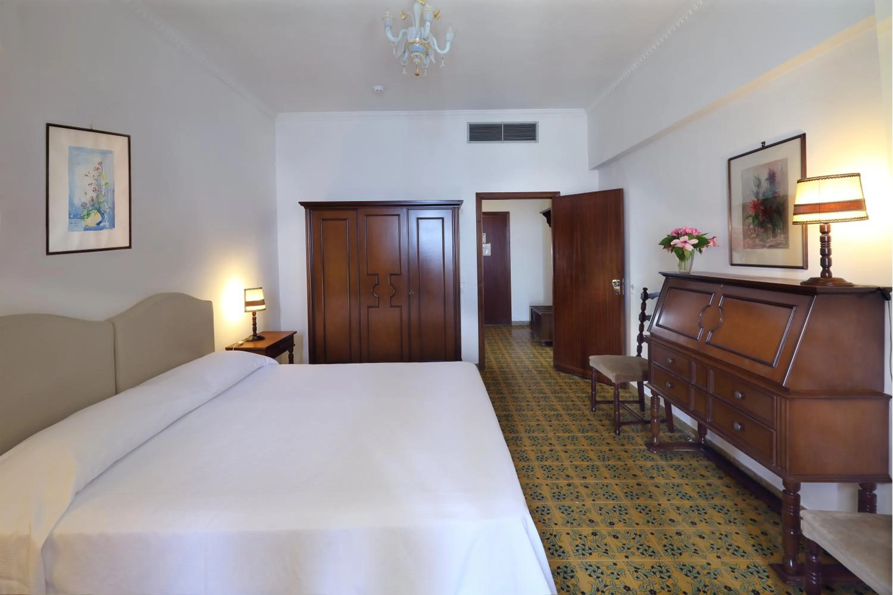 Bedroom, Bed in Hotel Lido Mediterranee