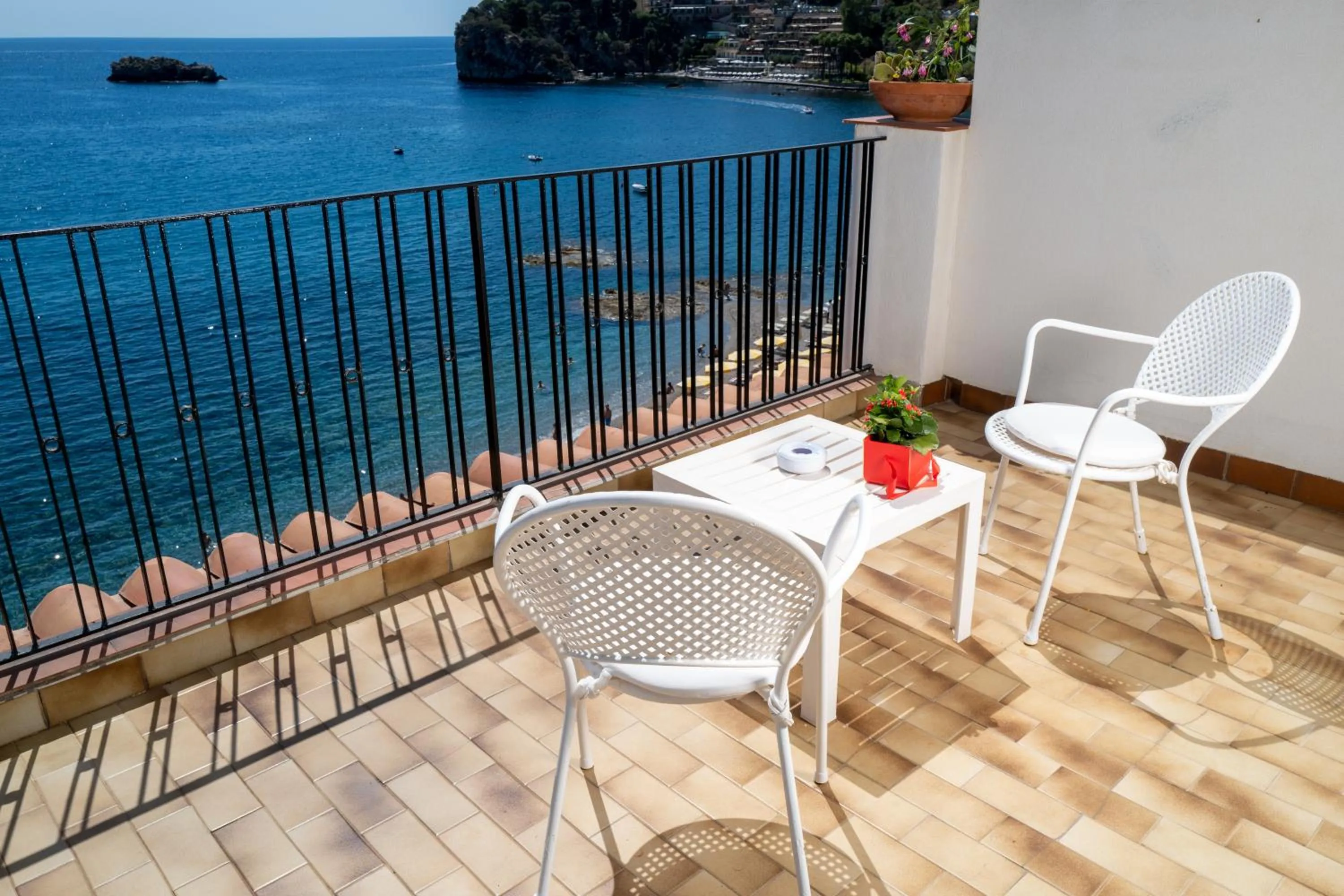 Balcony/Terrace in Hotel Lido Mediterranee