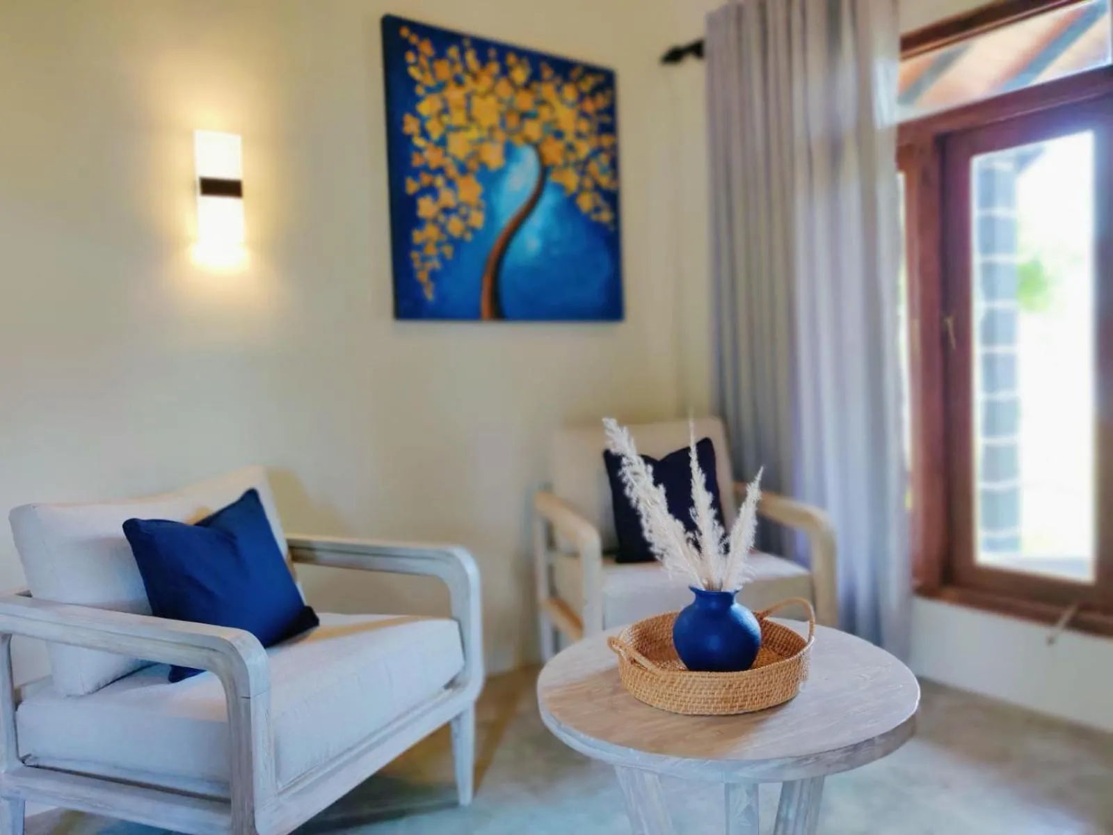 Seating area in Anukama Resort