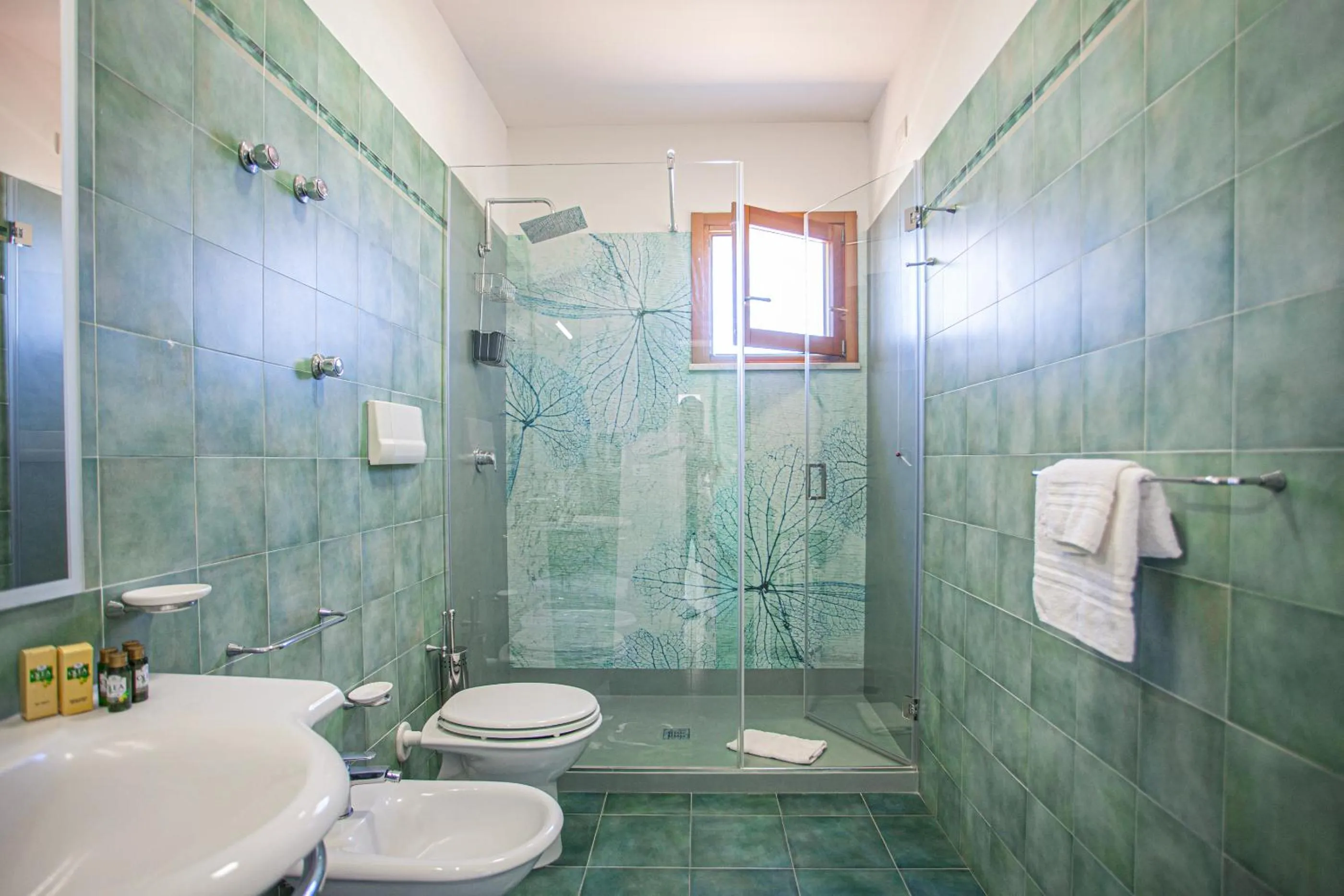 Shower in Pantelleria Resort