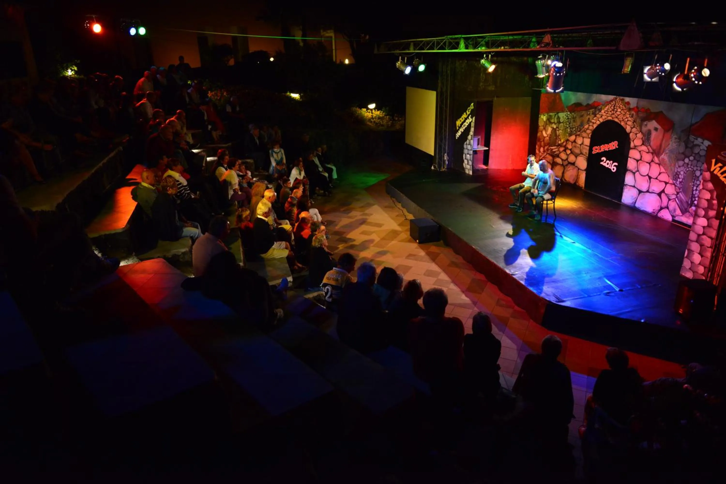 Evening entertainment in Pantelleria Resort