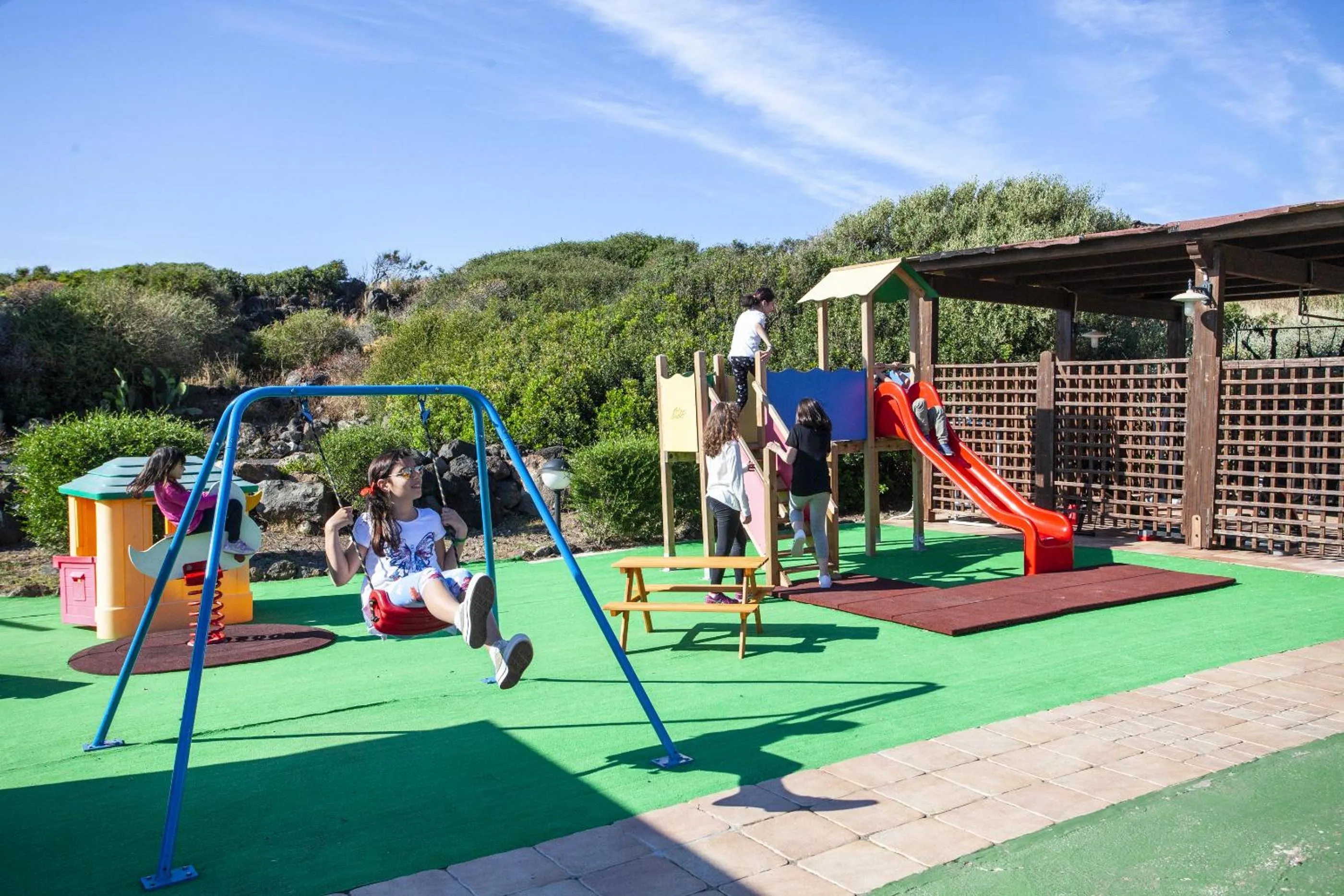 Children play ground in Pantelleria Resort