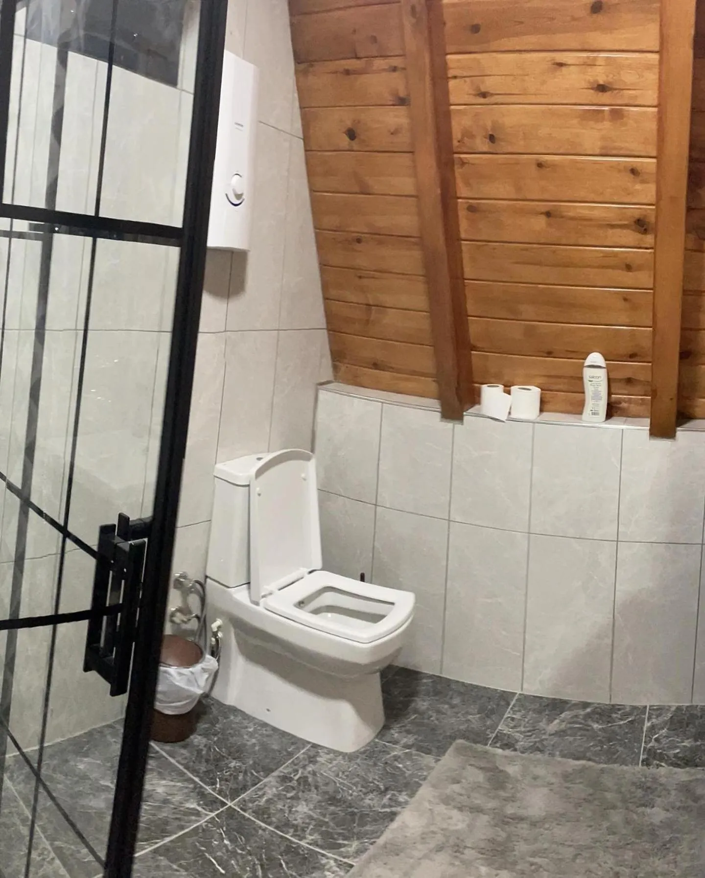 Bathroom in Dağderebungalow