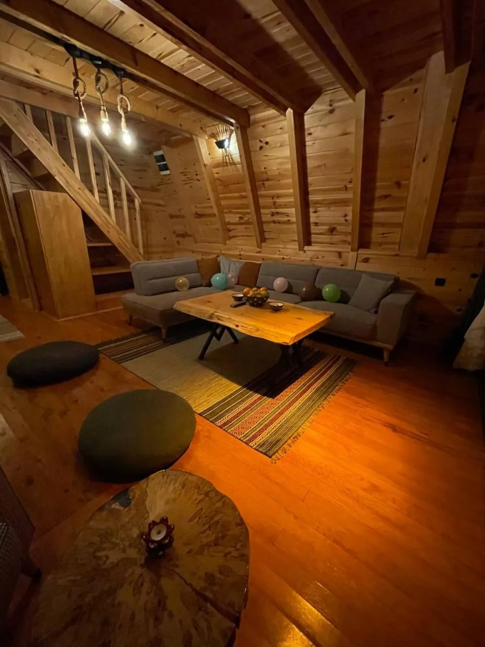 Living room in Dağderebungalow