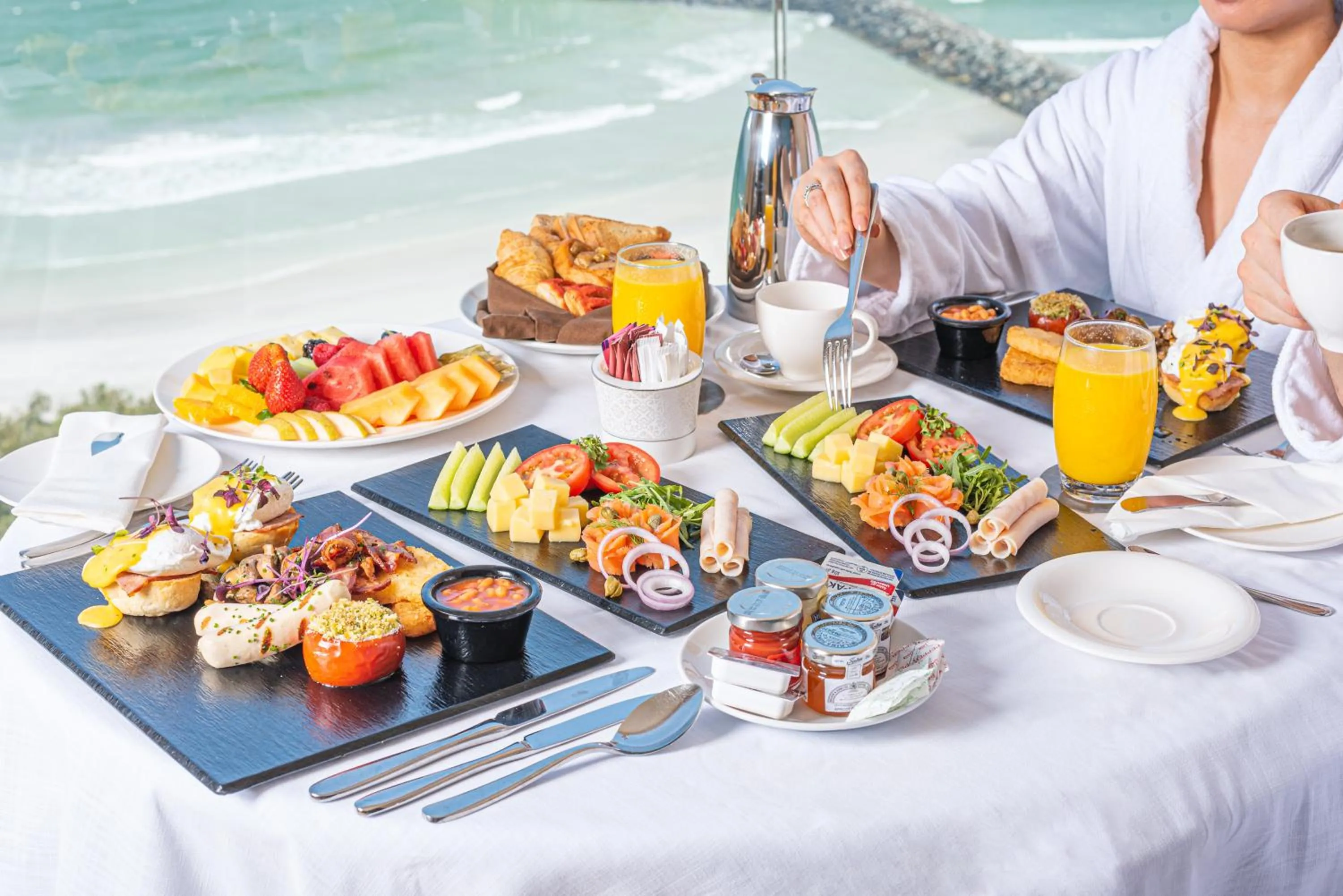 Breakfast in Ajman Saray, a Luxury Collection Resort, Ajman