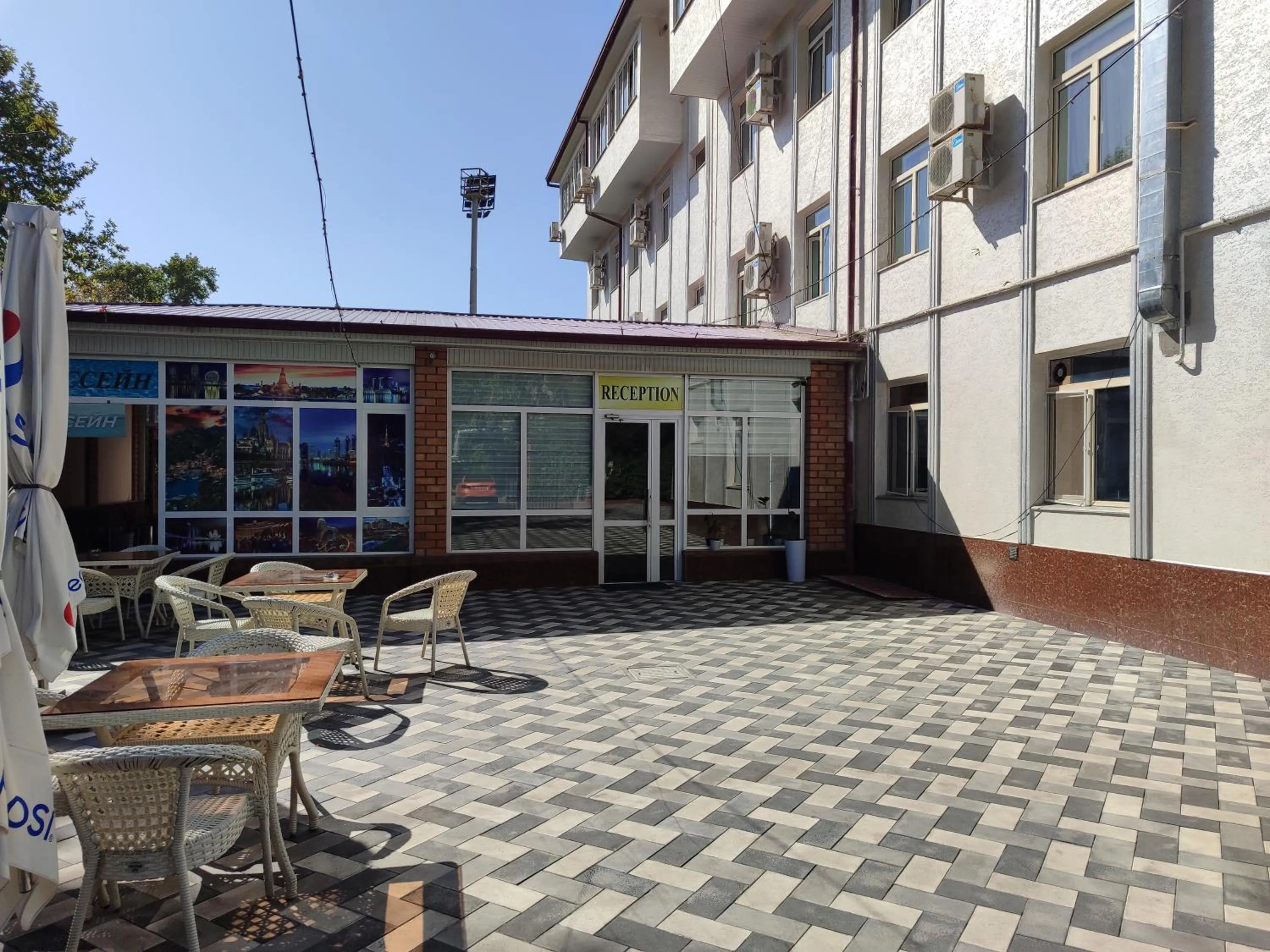 Property building in Grand Avenue Hotel