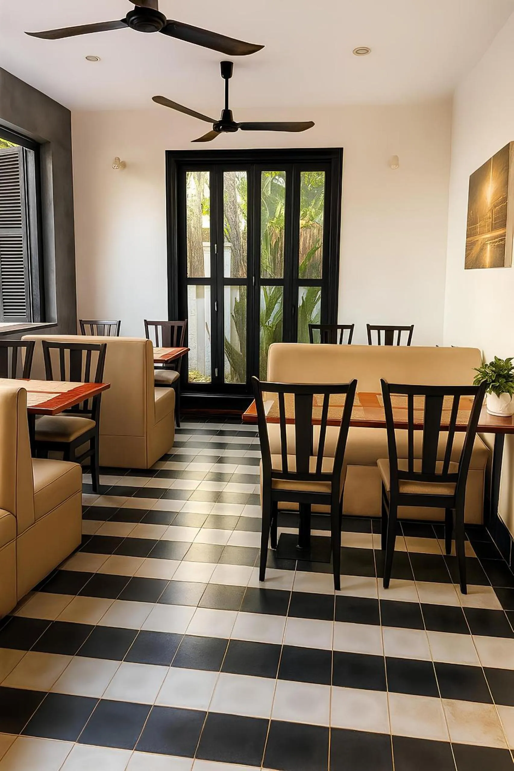 Restaurant/places to eat in Prana Hotel