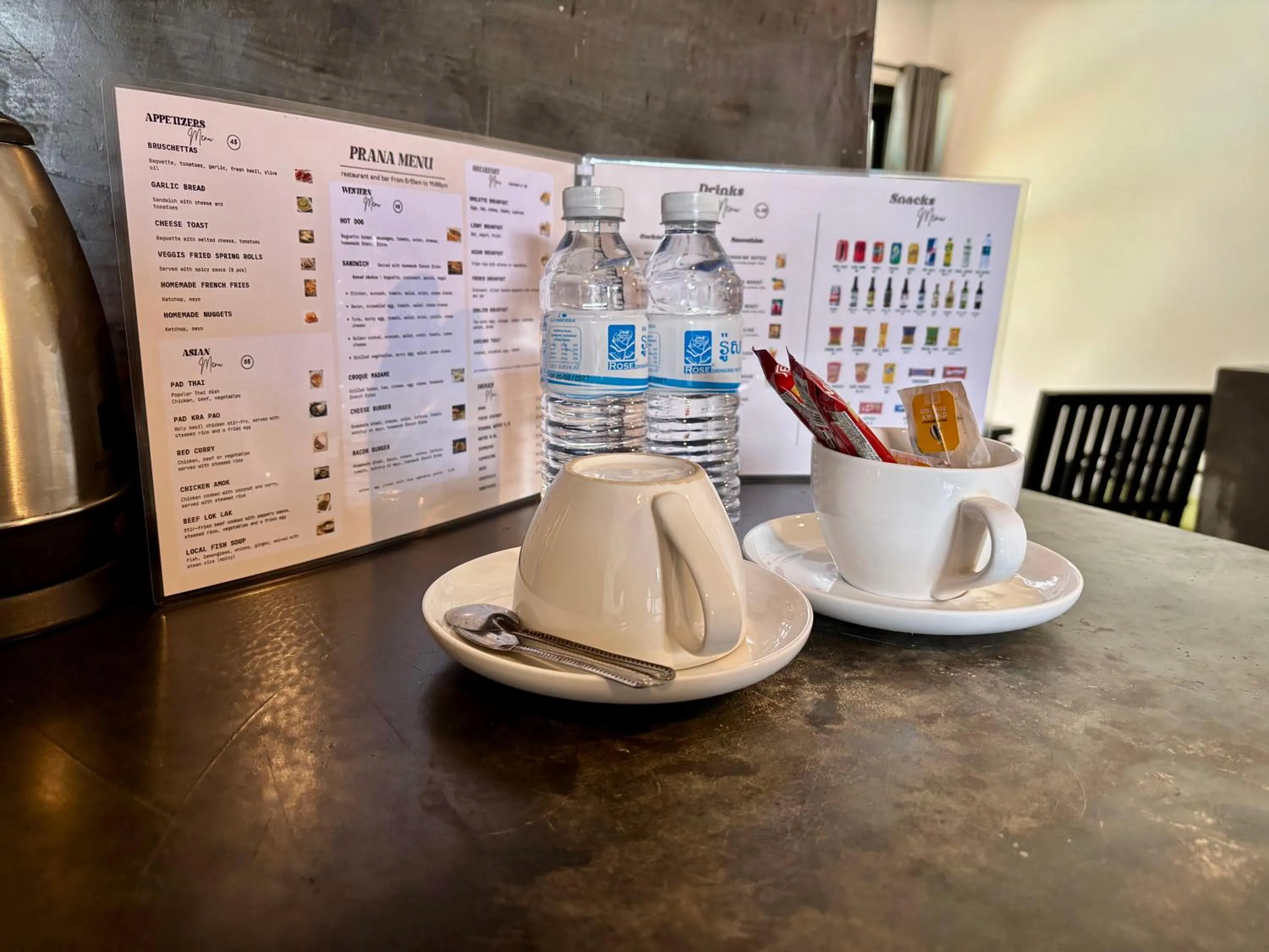 Coffee/tea facilities in Prana Hotel