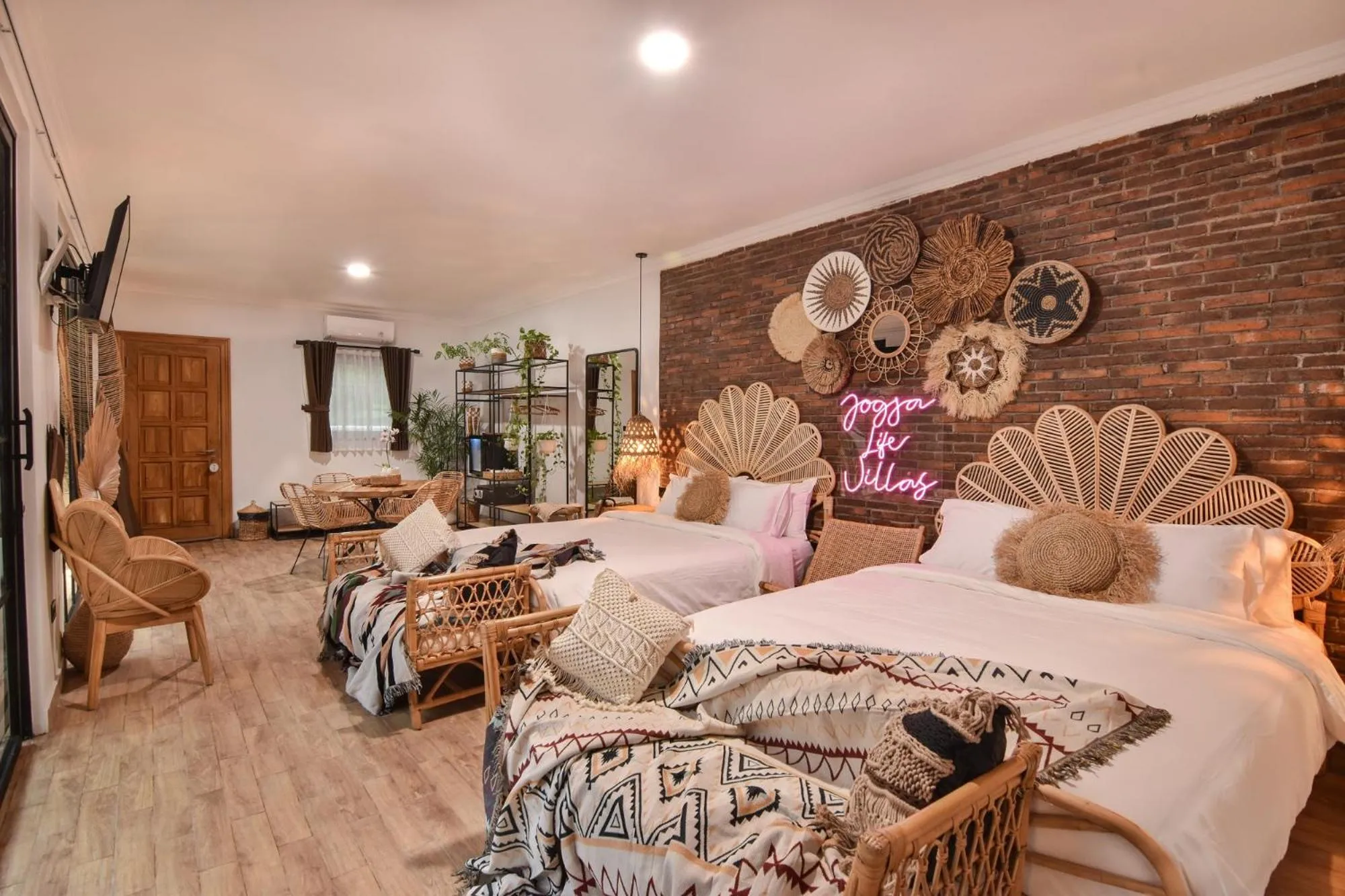 Bedroom, Bed in Jogja Life Villas