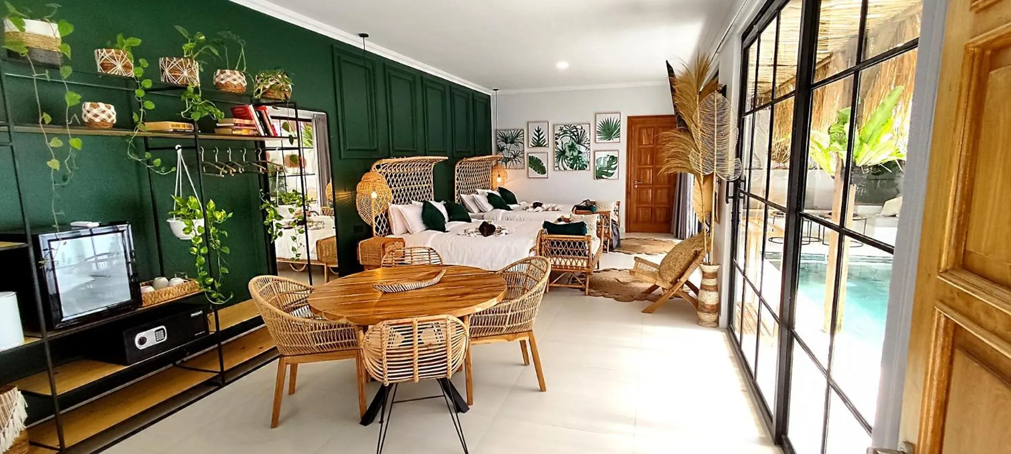 Dining area in Jogja Life Villas