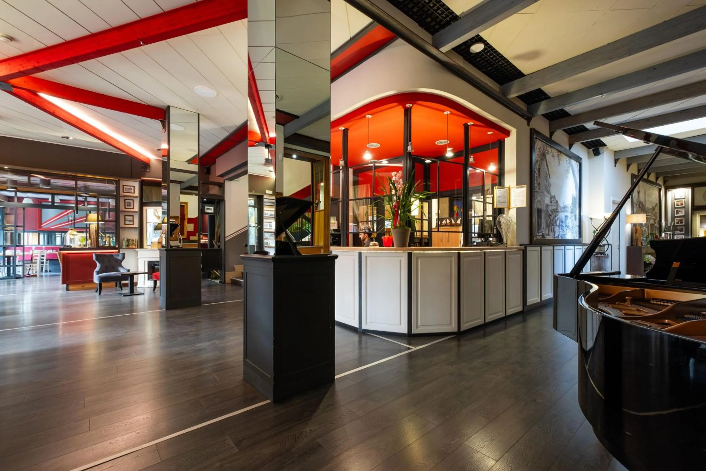 Lobby or reception in Hotel Italia