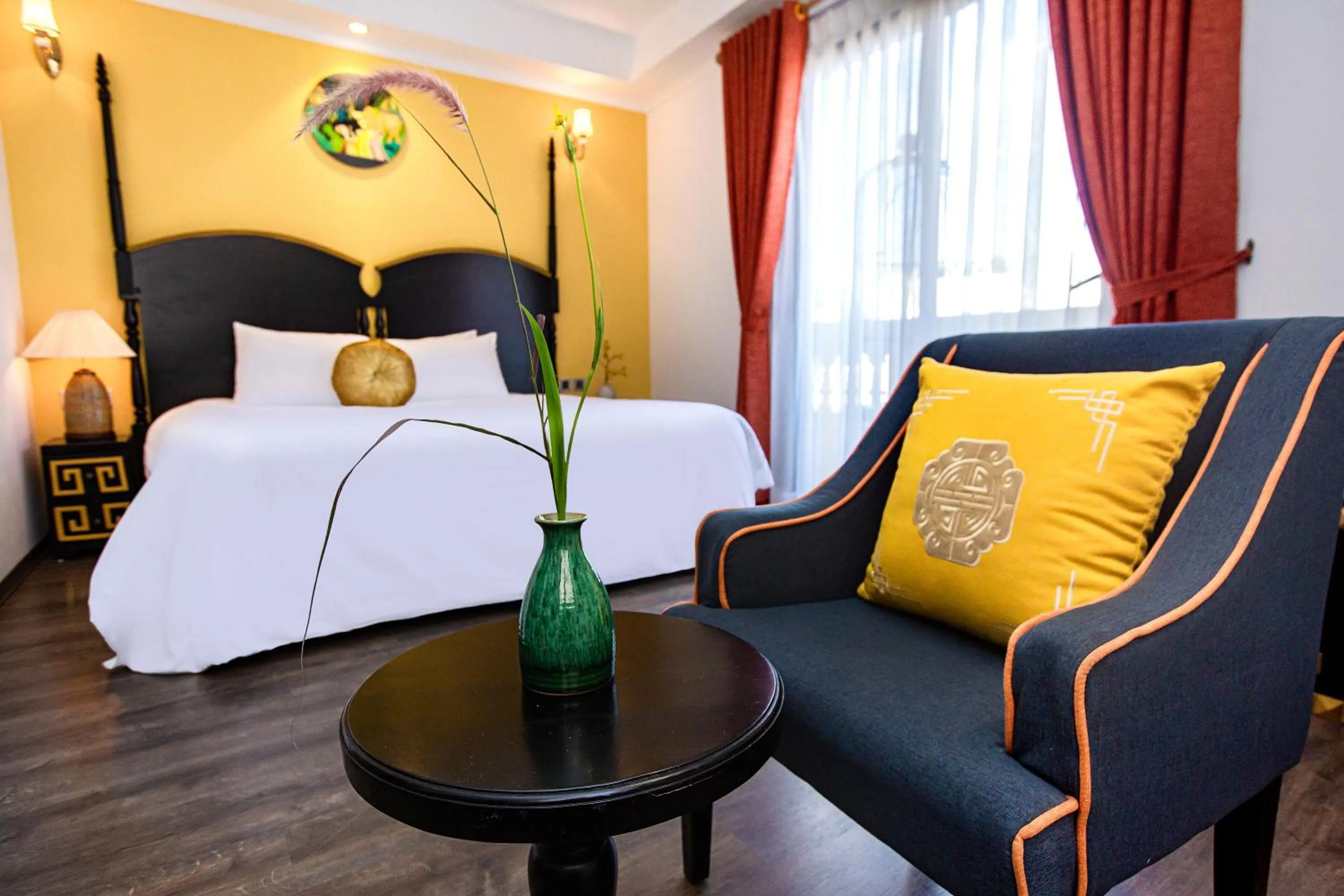 Bedroom, Bed in Hanoi Center Silk Boutique Hotel & Travel