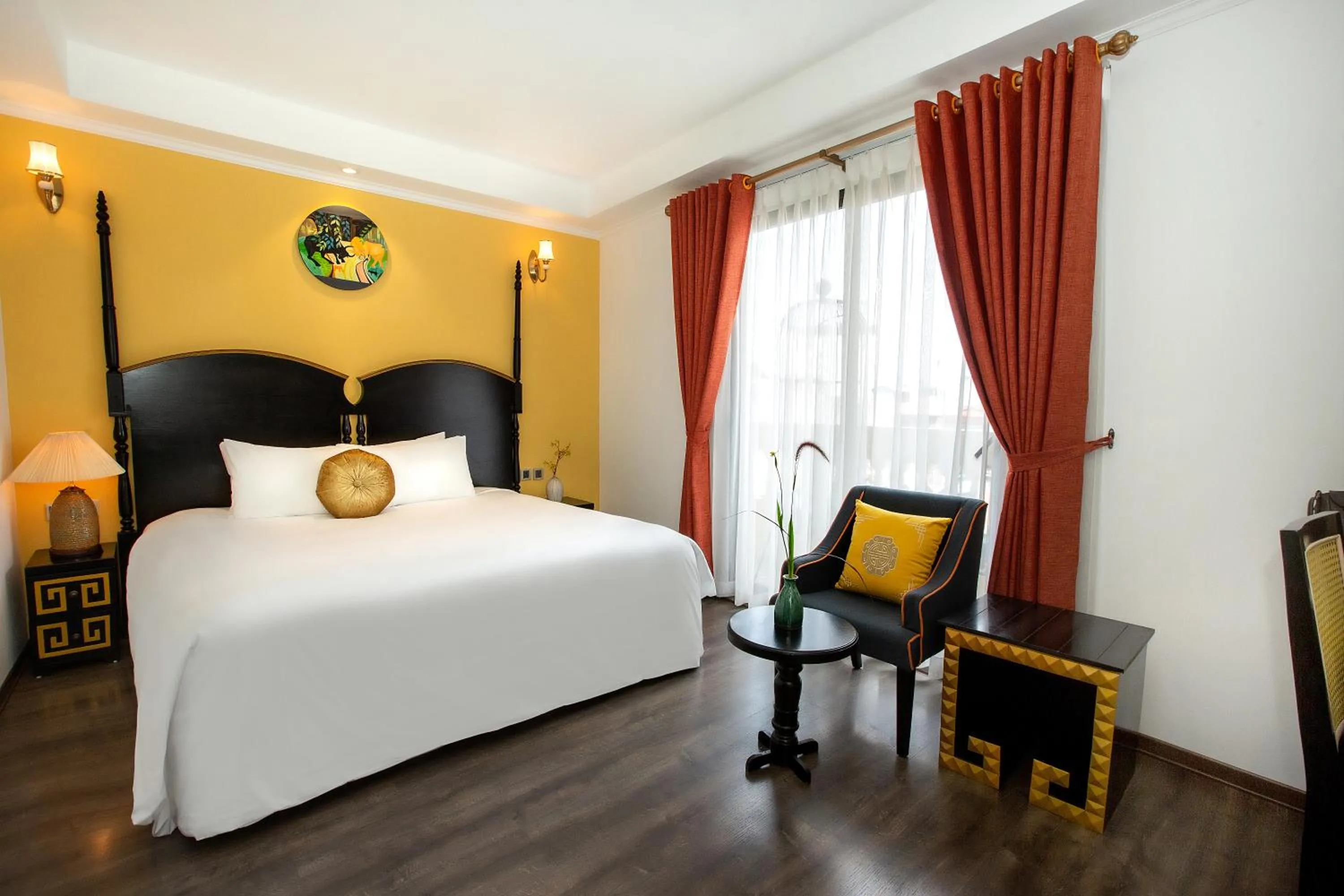 Bedroom, Bed in Hanoi Center Silk Boutique Hotel & Travel