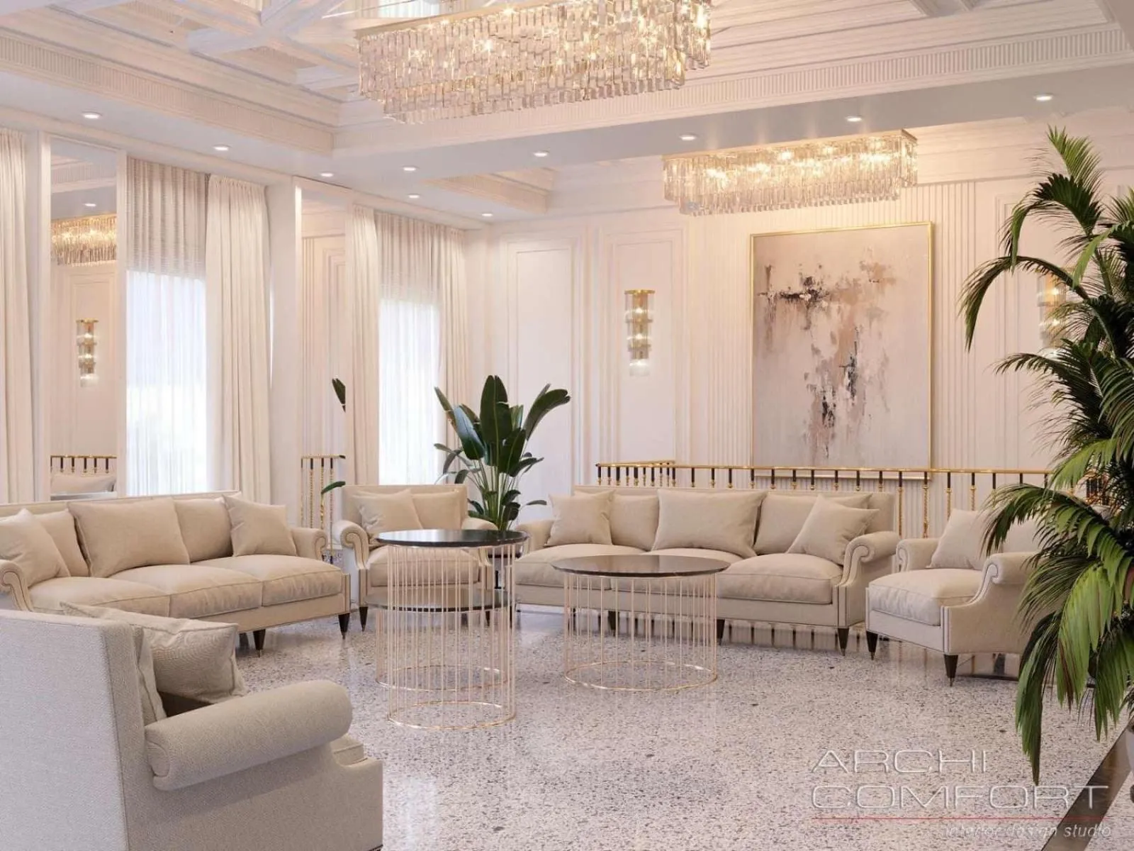 Lobby or reception in Anga Yerevan Hotel