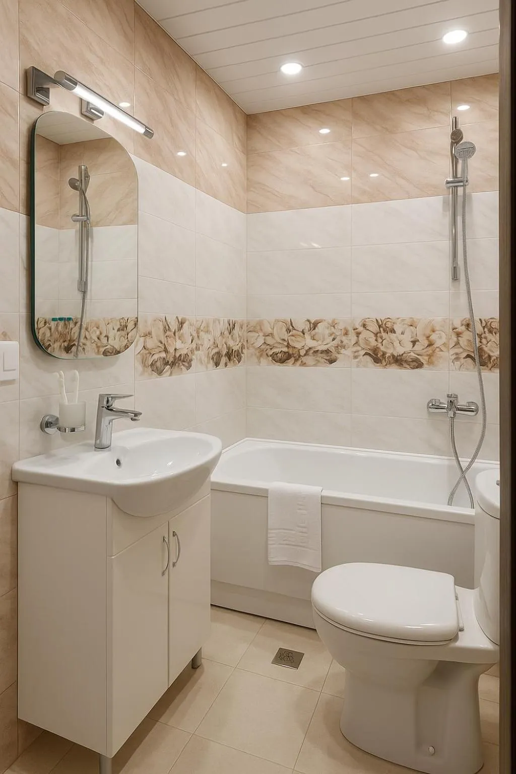 Shower in Anga Yerevan Hotel