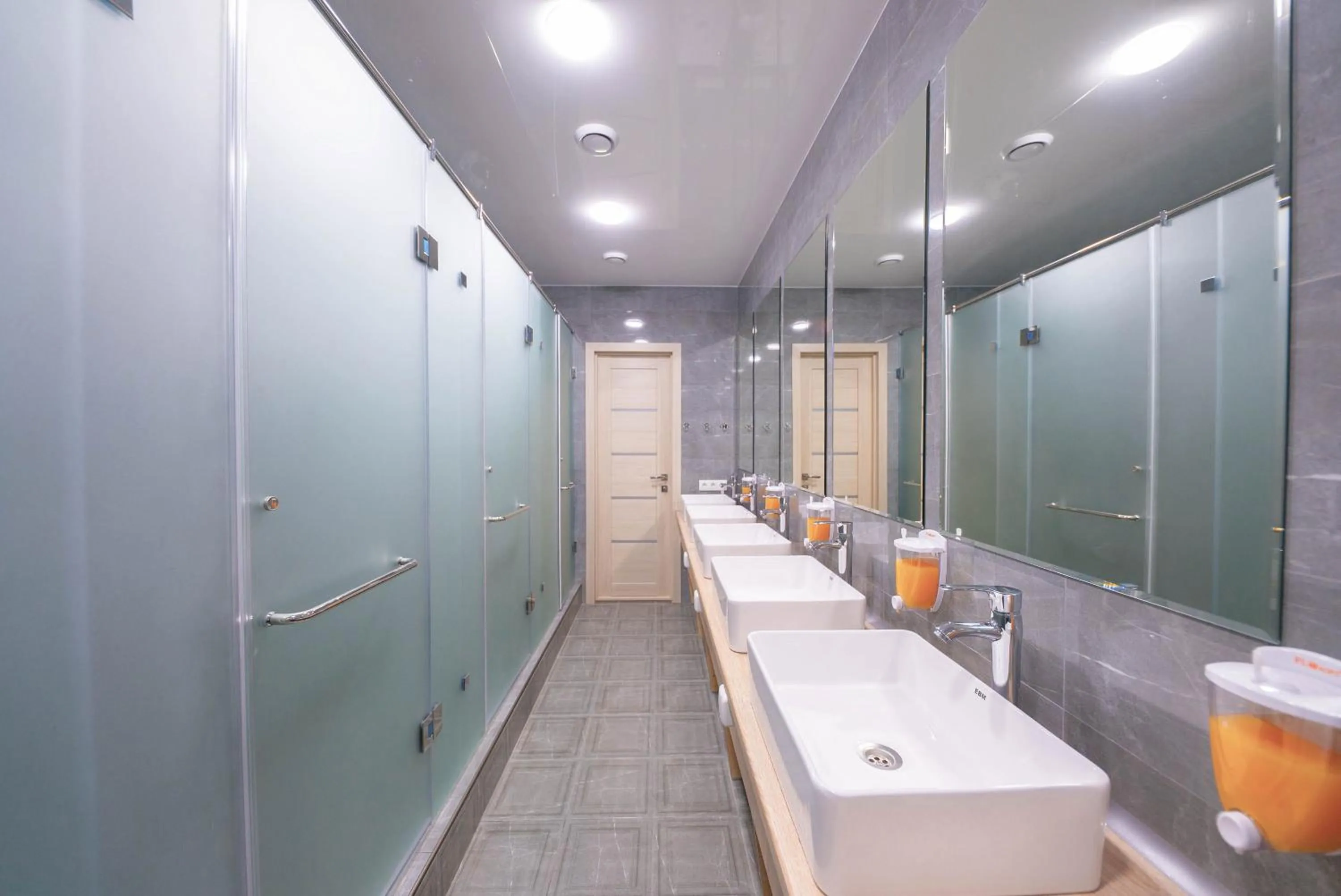 Bathroom in Kaganat Hostel