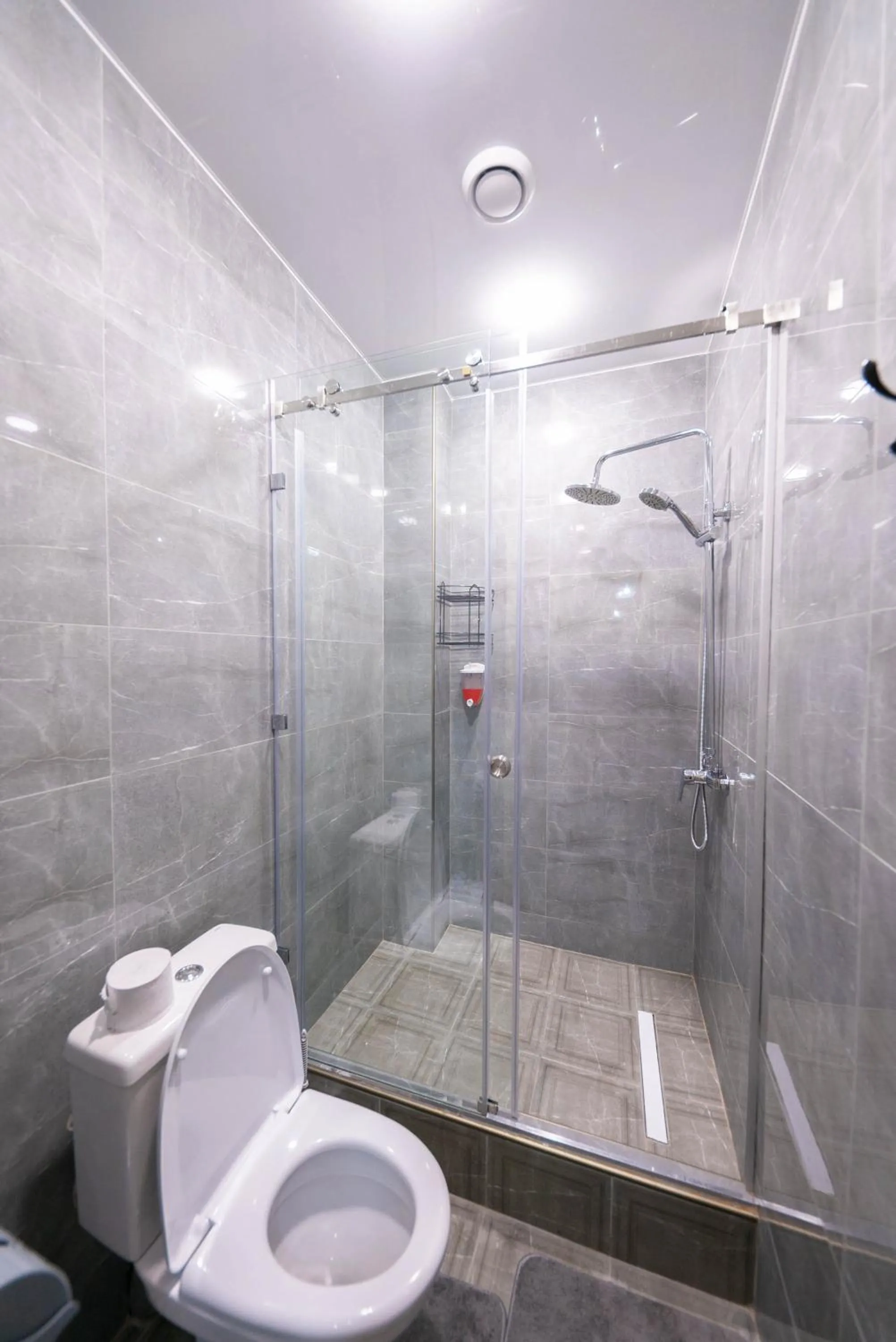 Bathroom in Kaganat Hostel