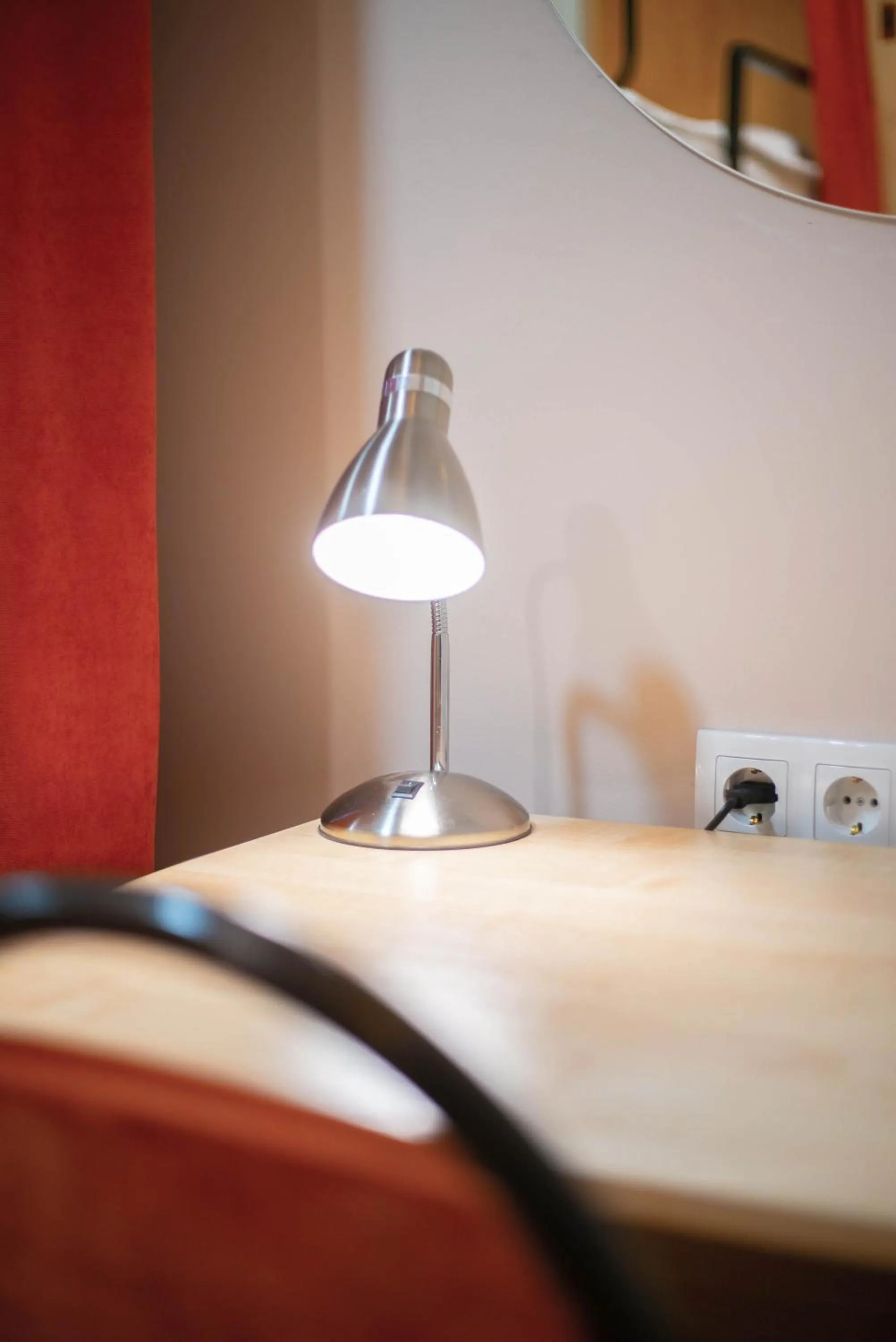 Seating area in Kaganat Hostel