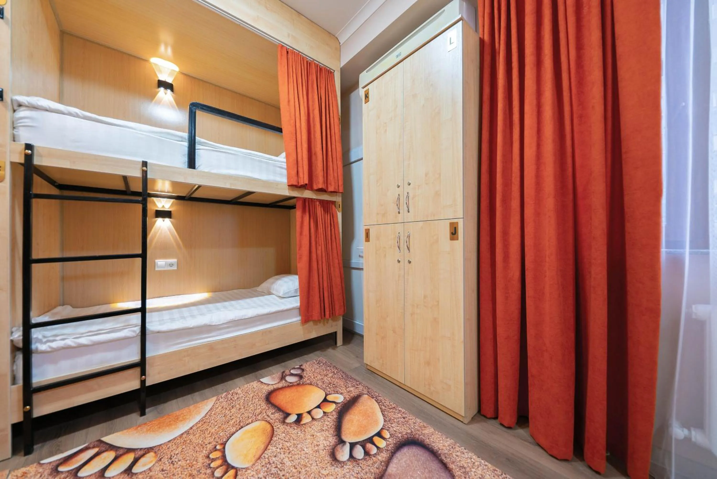 bunk bed, Bed in Kaganat Hostel