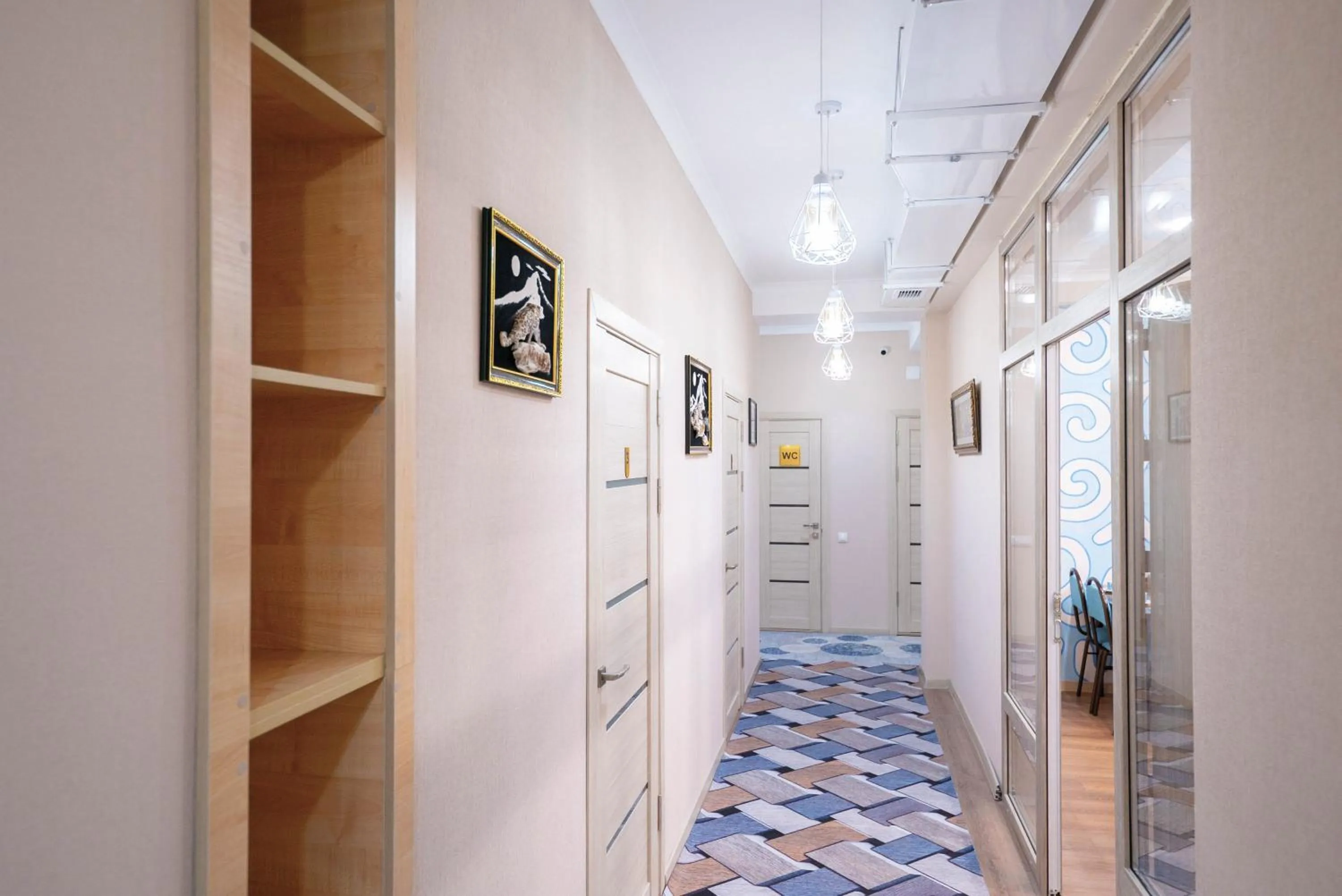 Property building in Kaganat Hostel