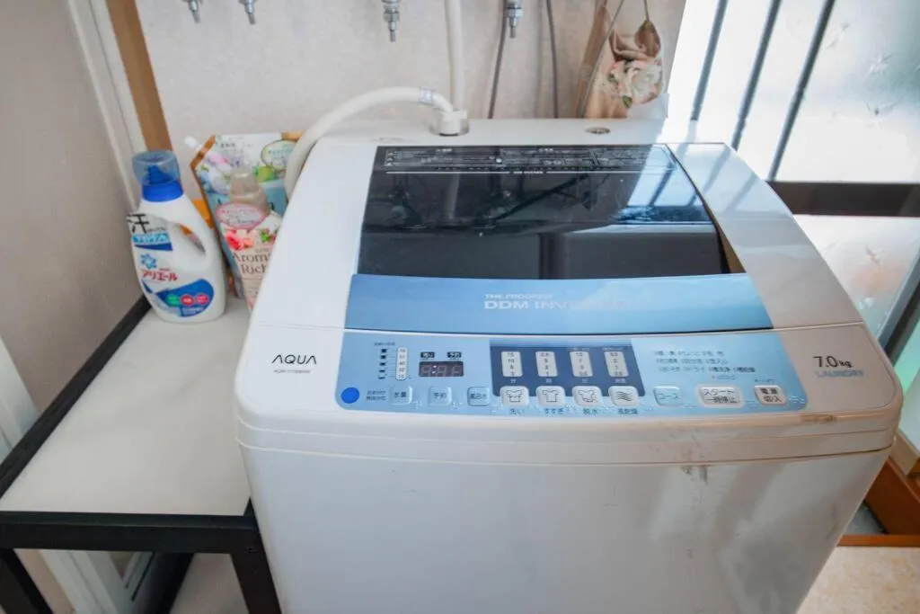 washing machine in GUESTHOUSE CHIYOGAOKA