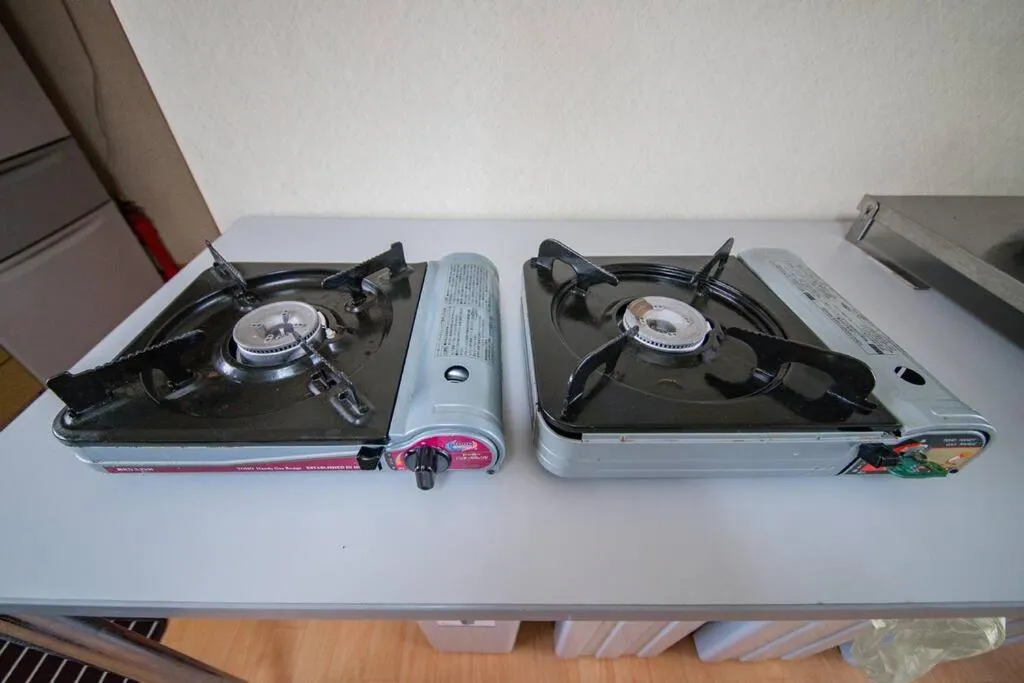 stove in GUESTHOUSE CHIYOGAOKA