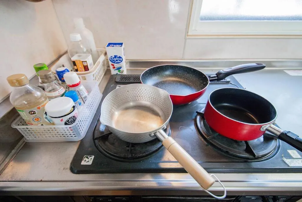 kitchen in GUESTHOUSE CHIYOGAOKA