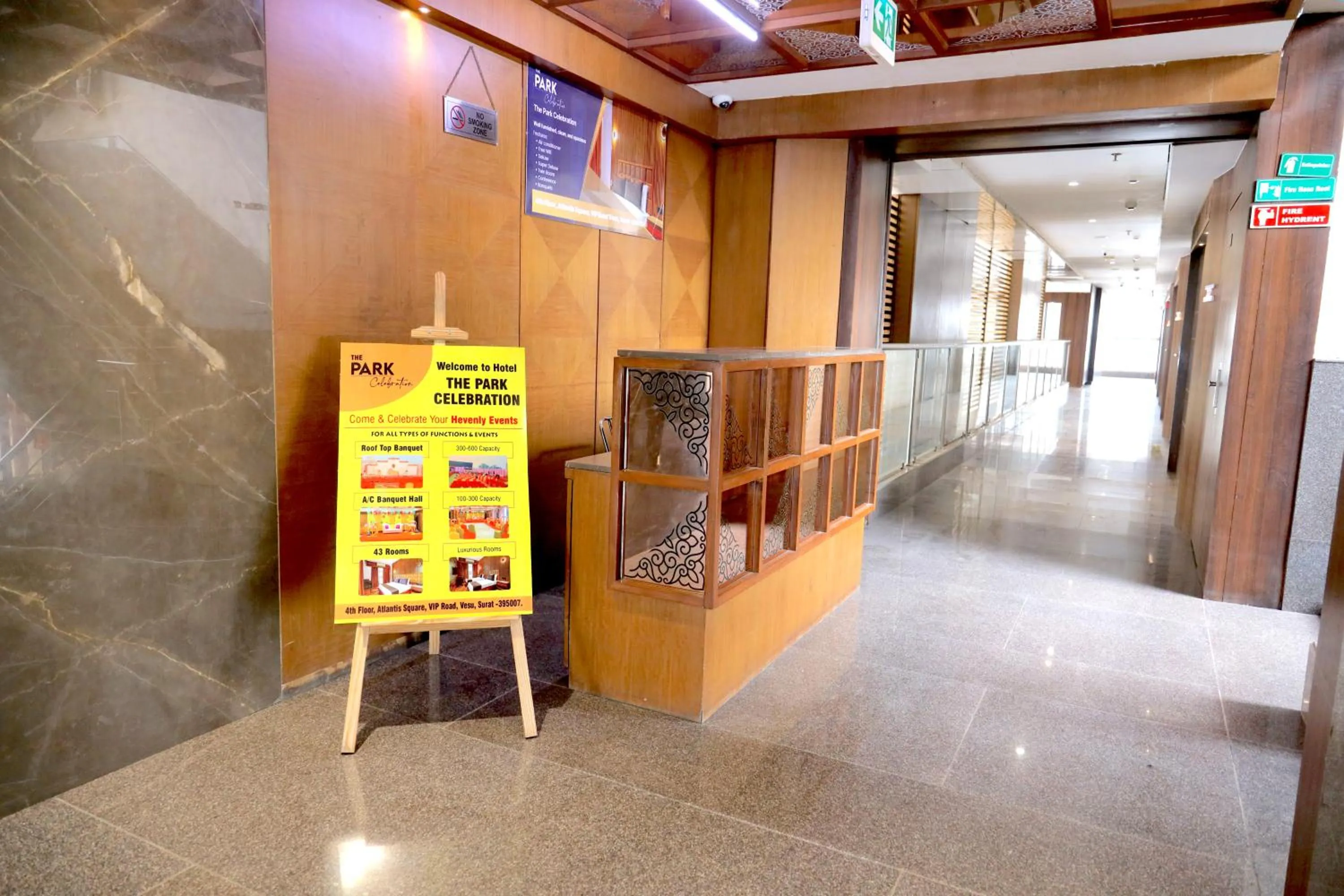 elevator in The Park Celebration