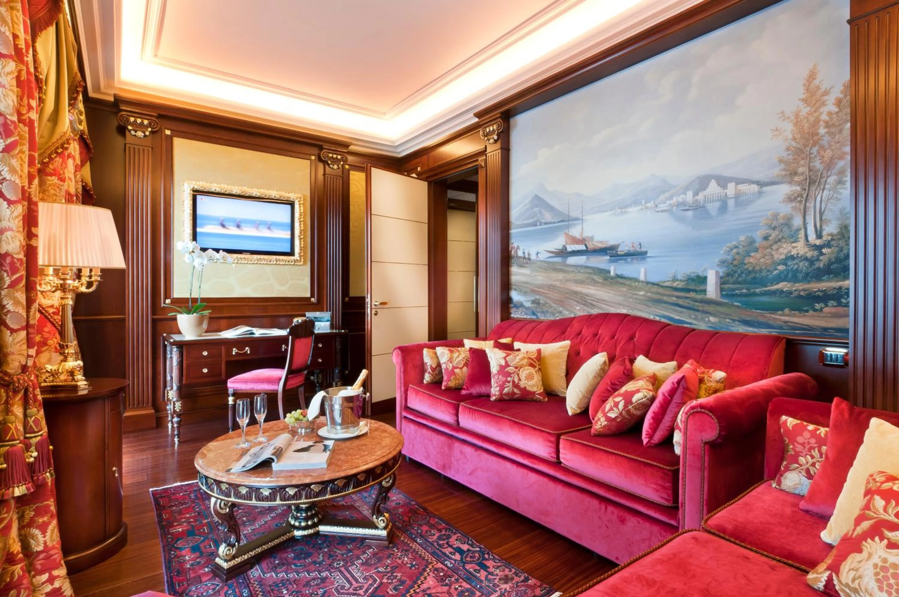 Living room in Hotel Splendid