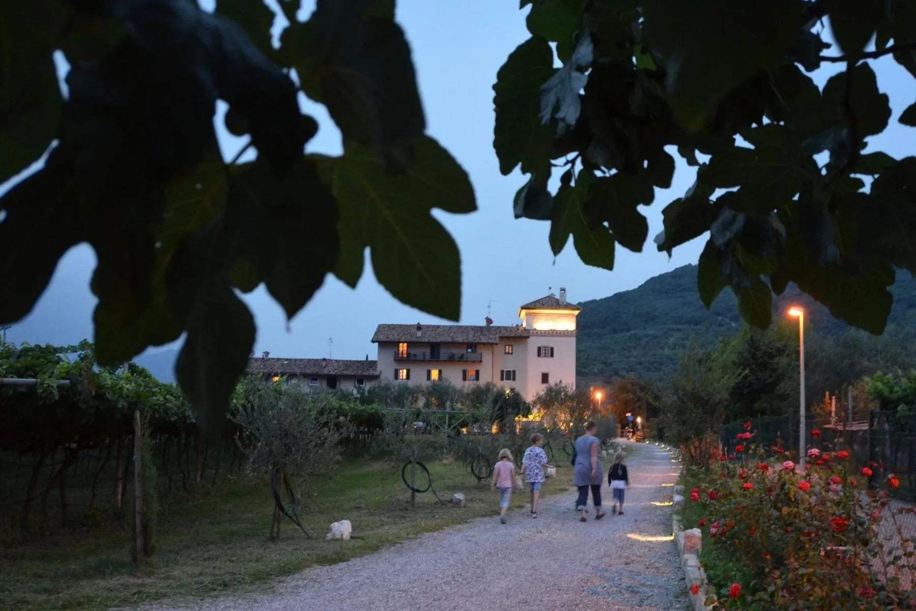 Facade/entrance in Residence La Colombera