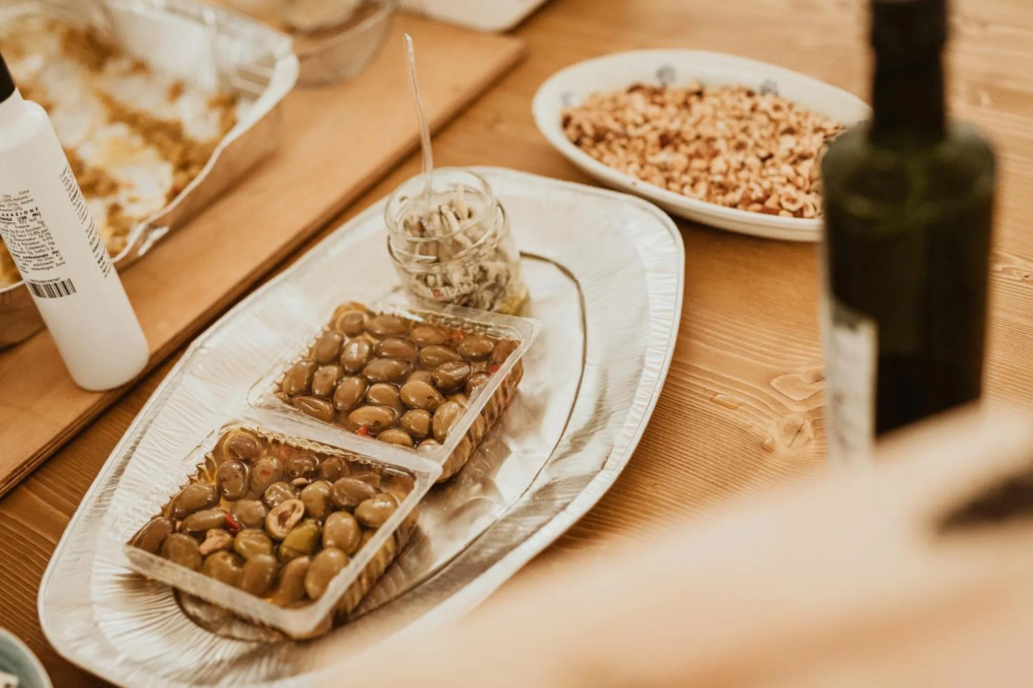 Food and drinks in La Corte Relais