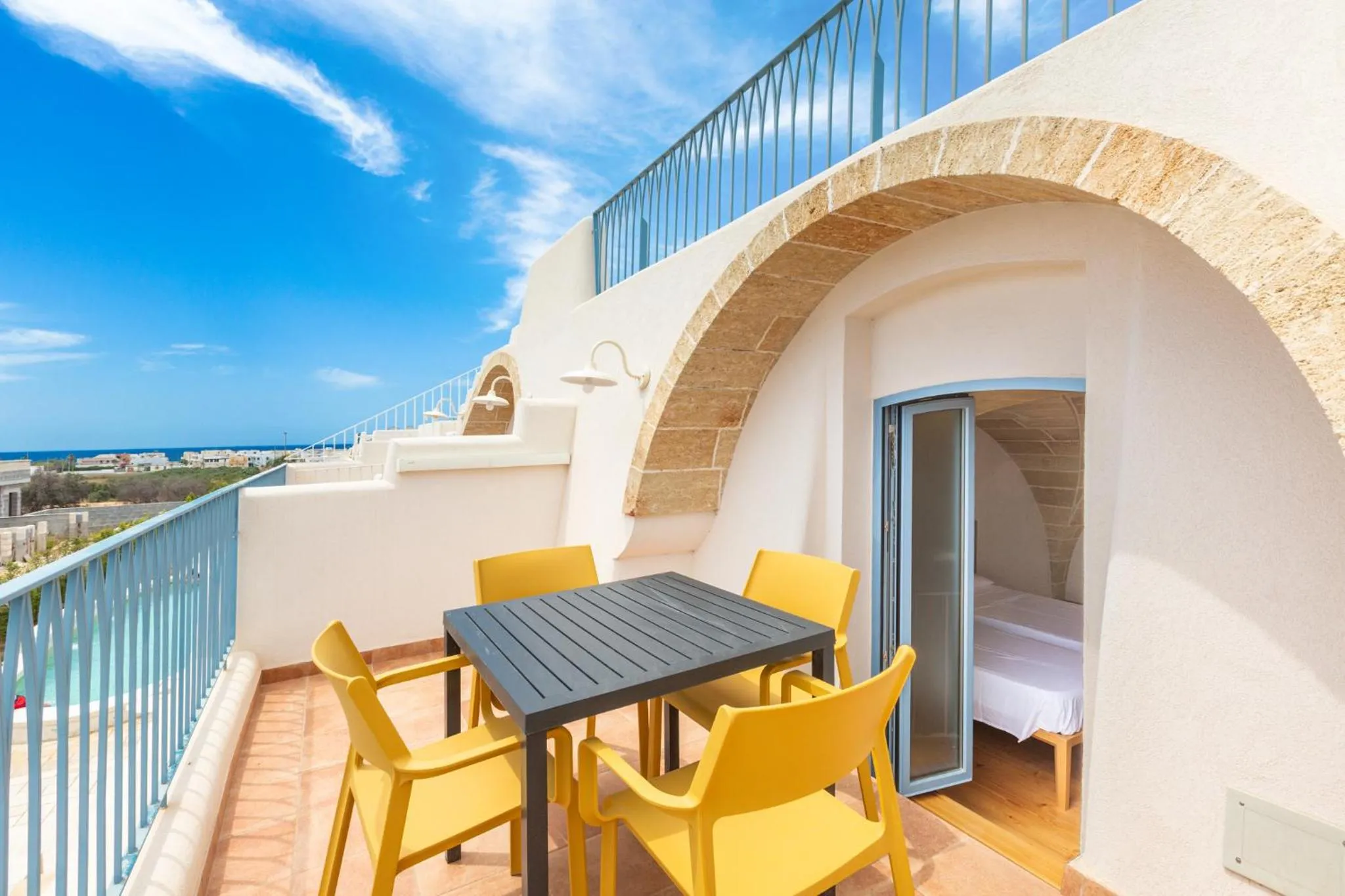 Patio in La Corte Relais