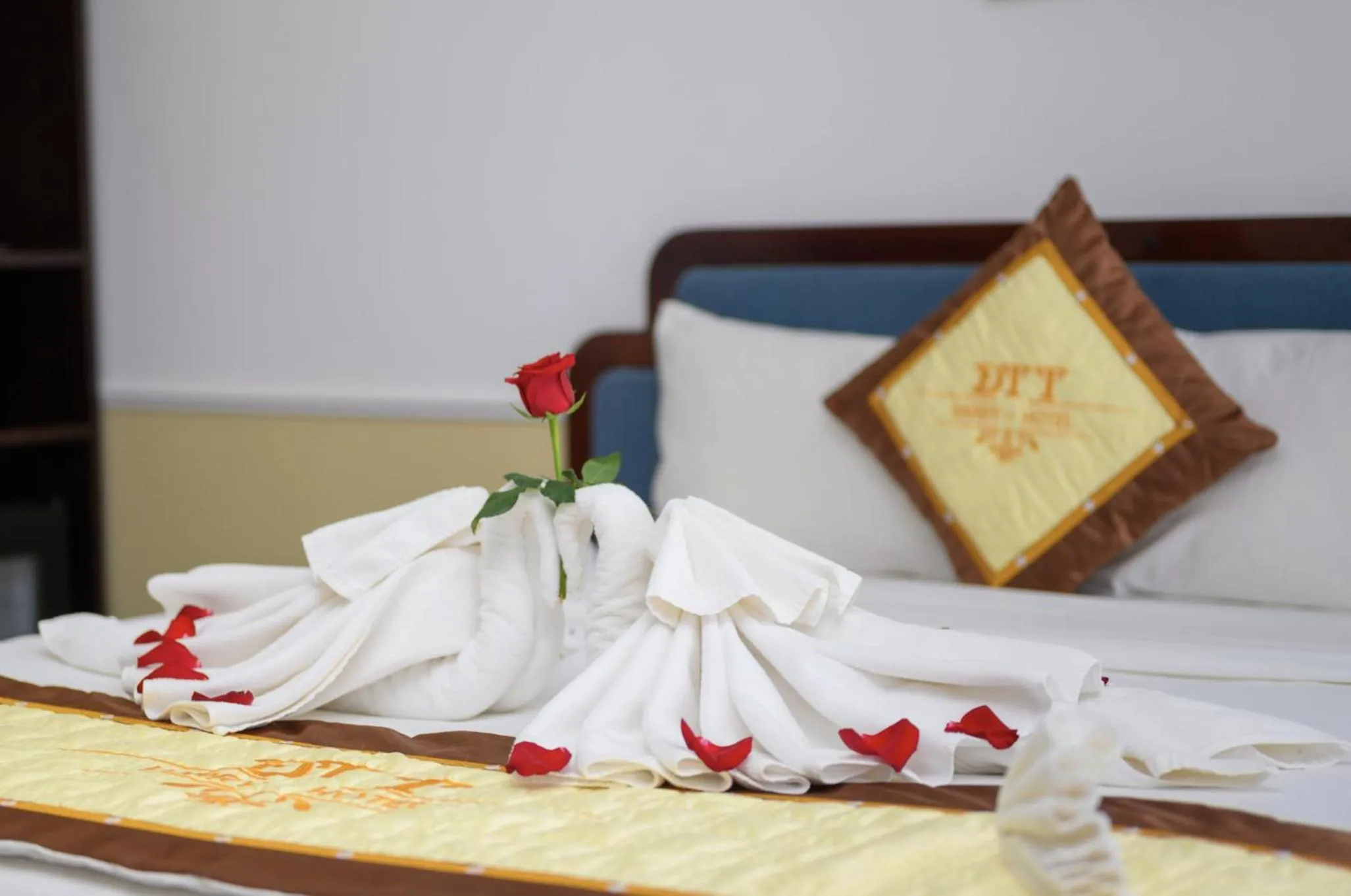 Bedroom, Bed in Harry Phu Quoc Hotel 3