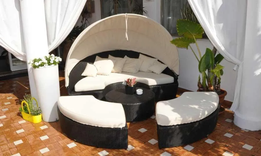 Patio in Hotel Torre