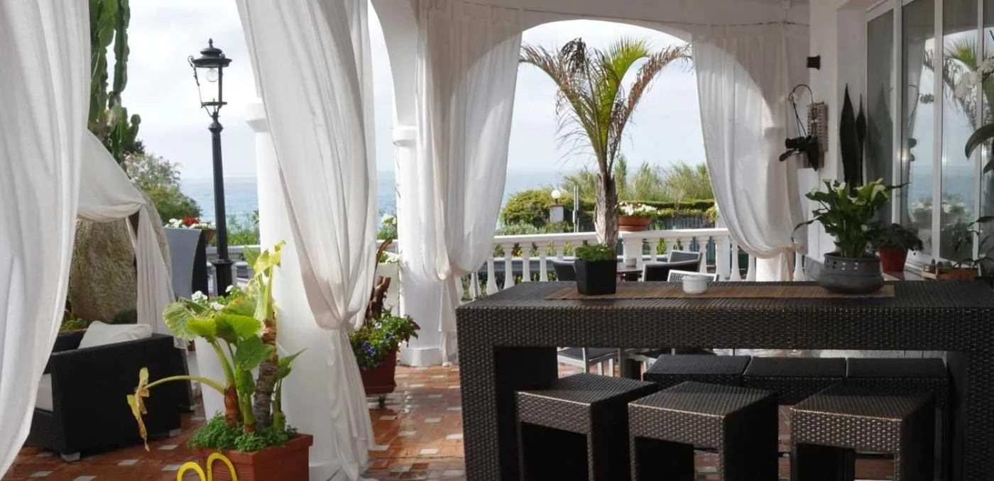 Patio in Hotel Torre