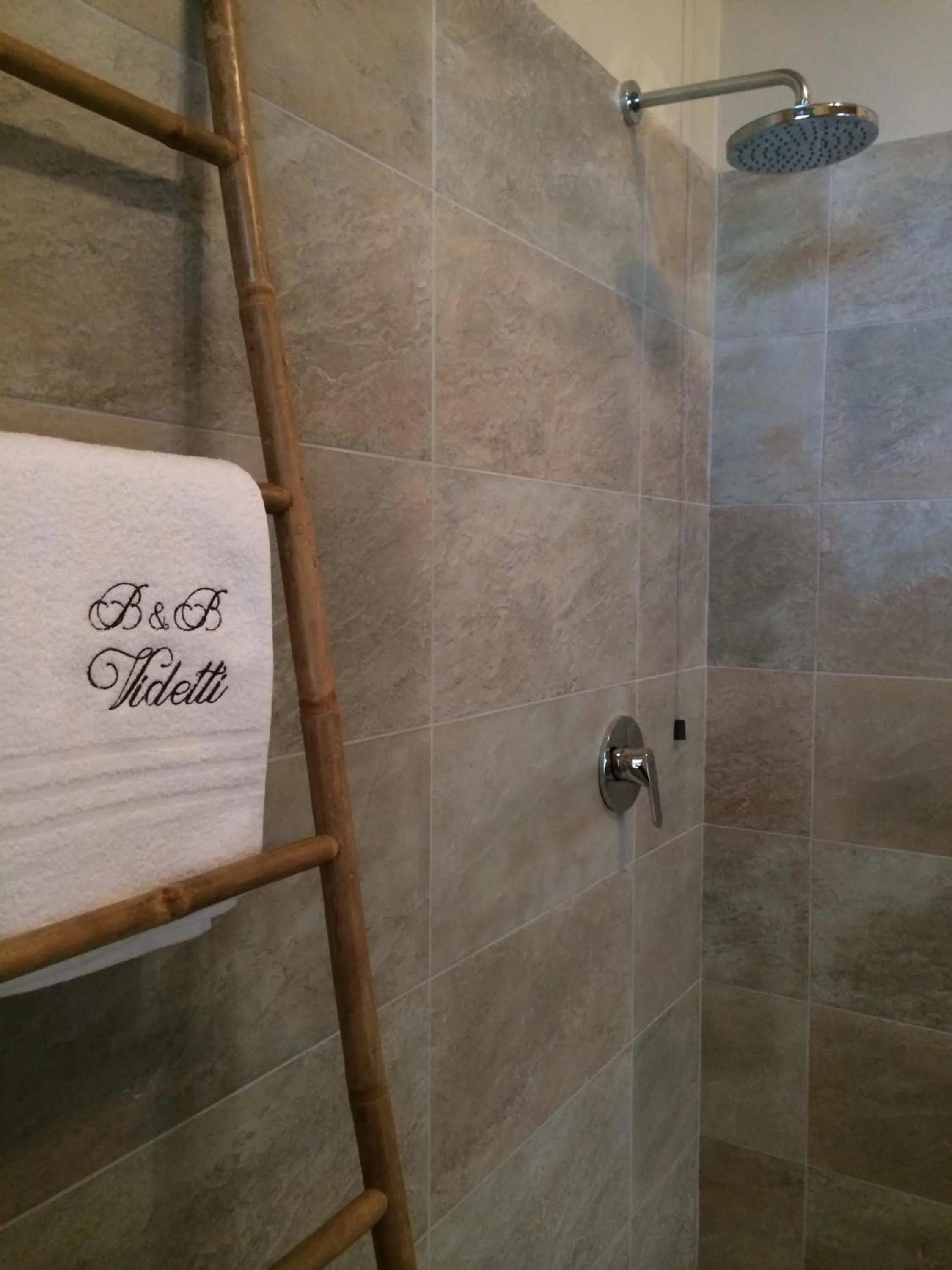 Shower in B&B Videtti