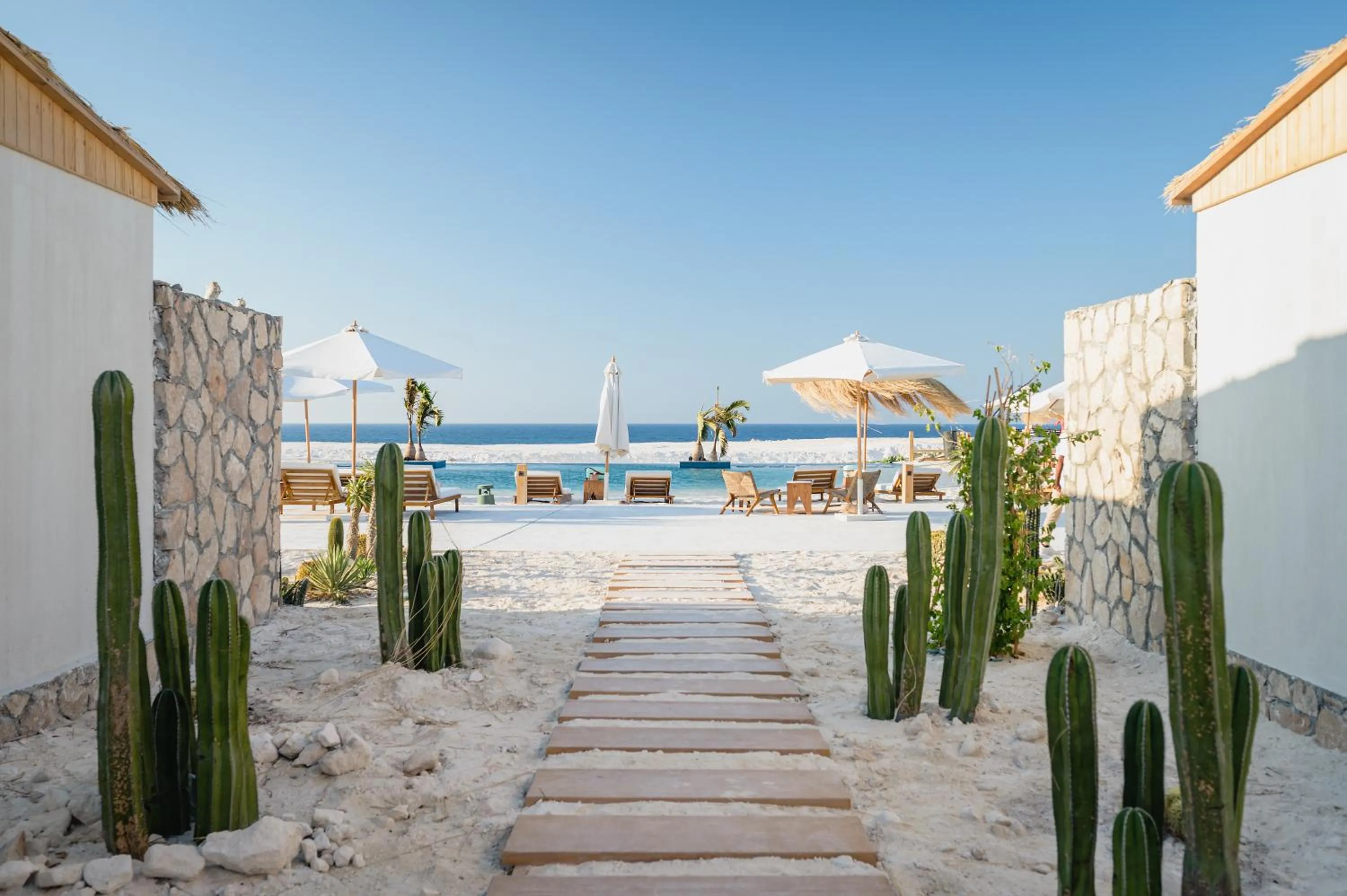 Sea view in Marmarica Boutique Cabanas - Ras El Hekma - North Coast Top Rated Luxury Stay