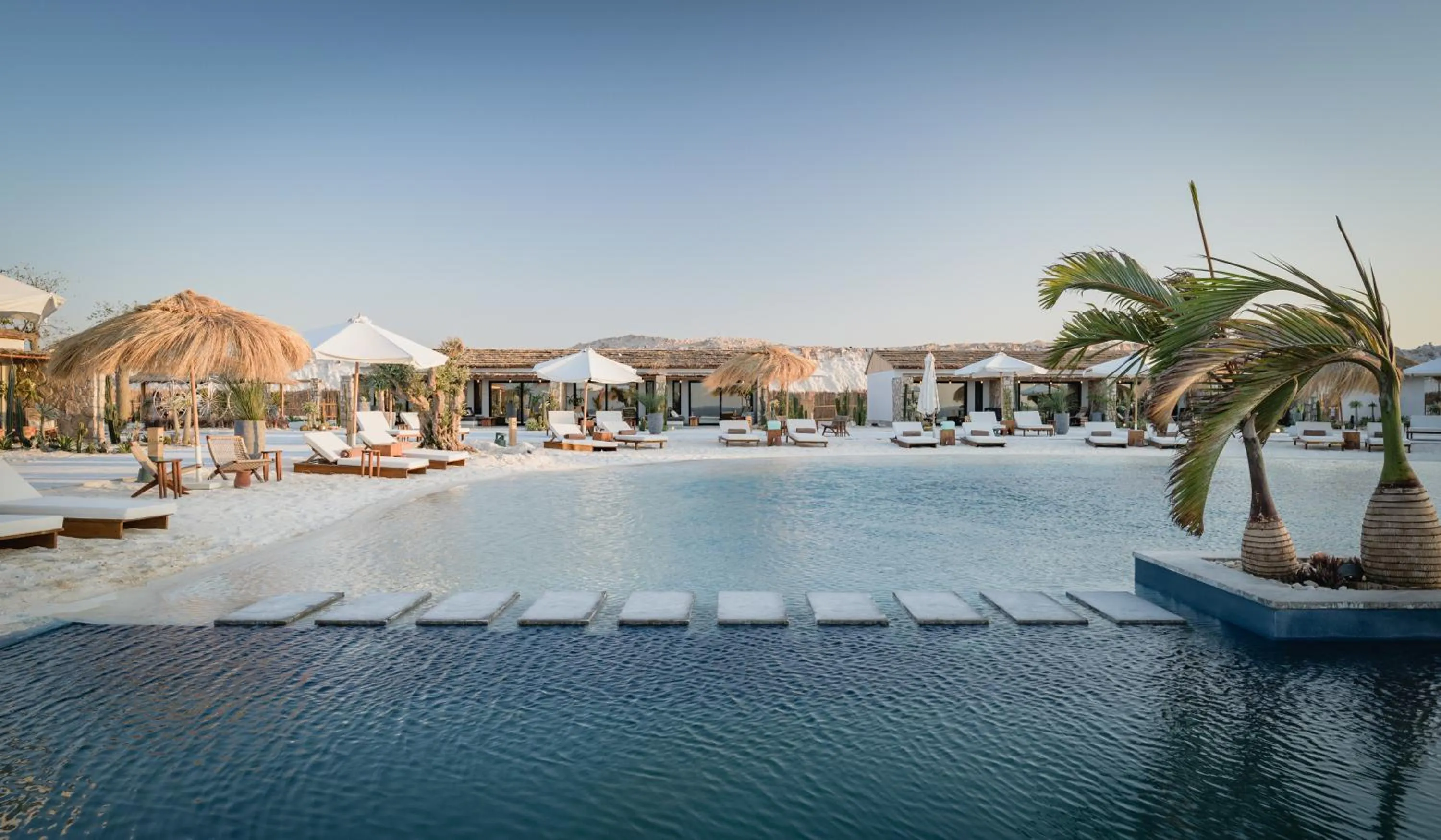 Swimming pool in Marmarica Boutique Cabanas - Ras El Hekma - North Coast Top Rated Luxury Stay