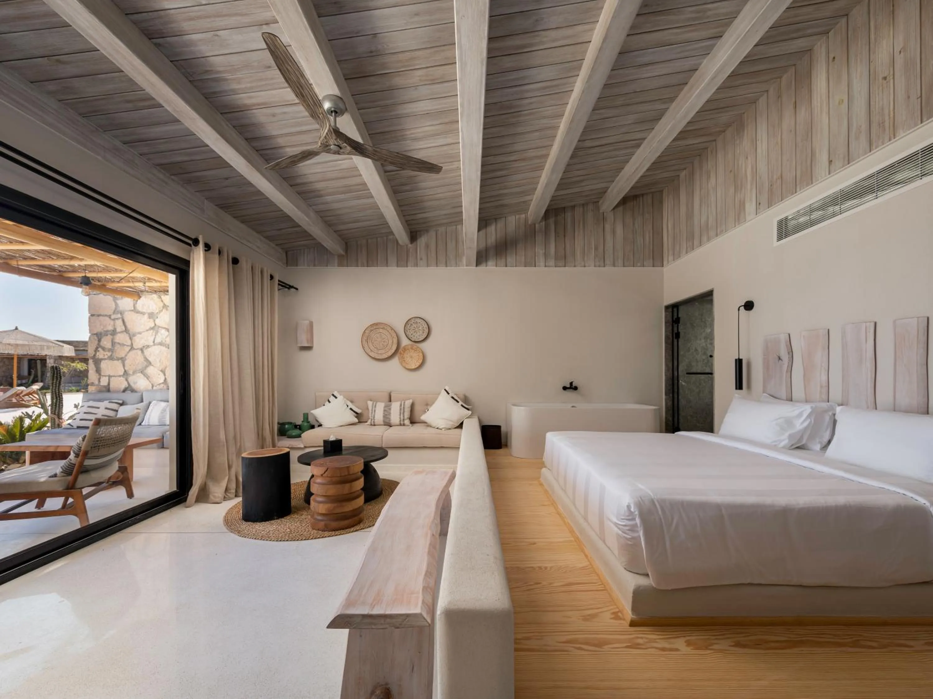 Bed in Marmarica Boutique Cabanas - Ras El Hekma - North Coast Top Rated Luxury Stay