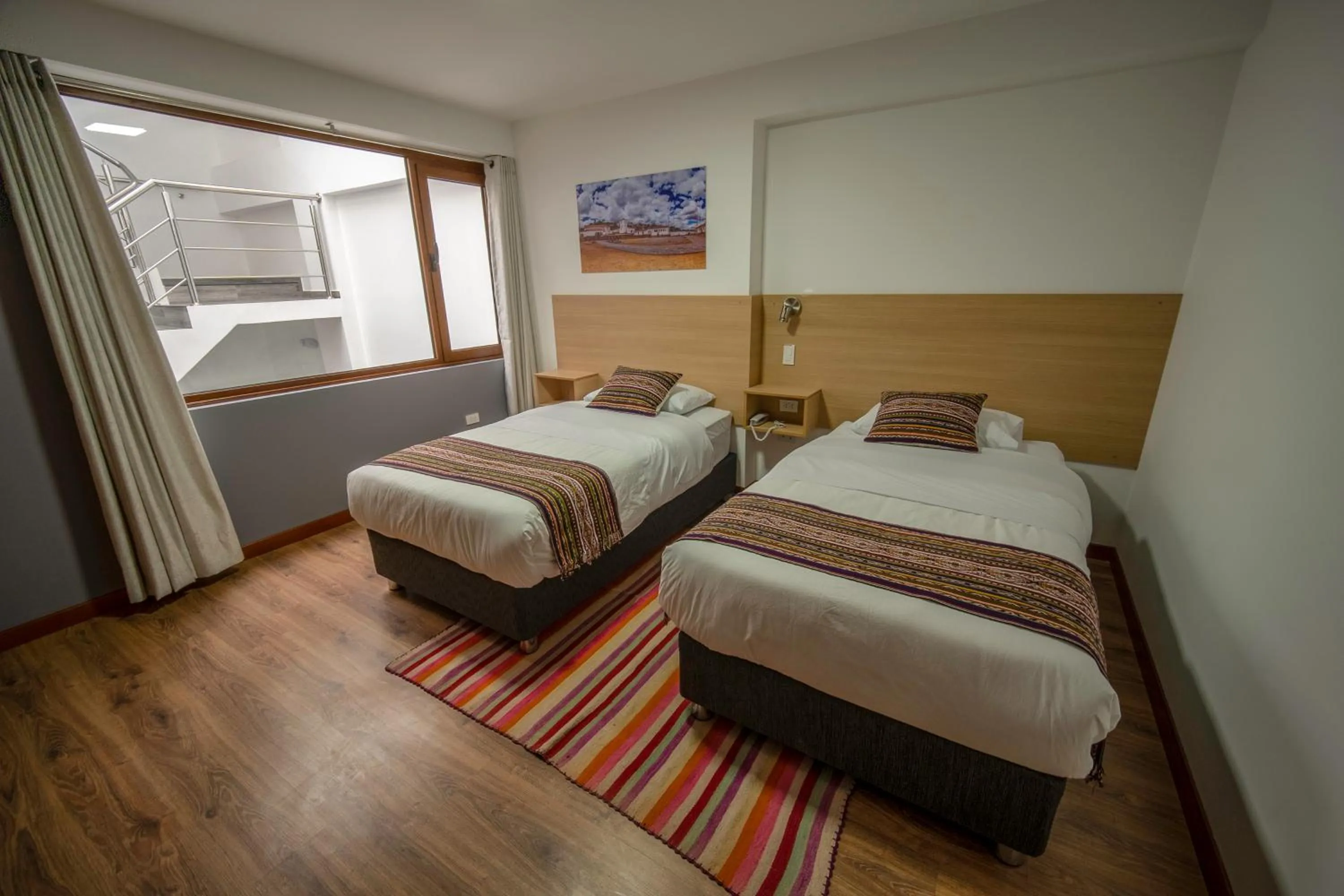 Photo of the whole room, Bed in Ayni Cusco Hotel