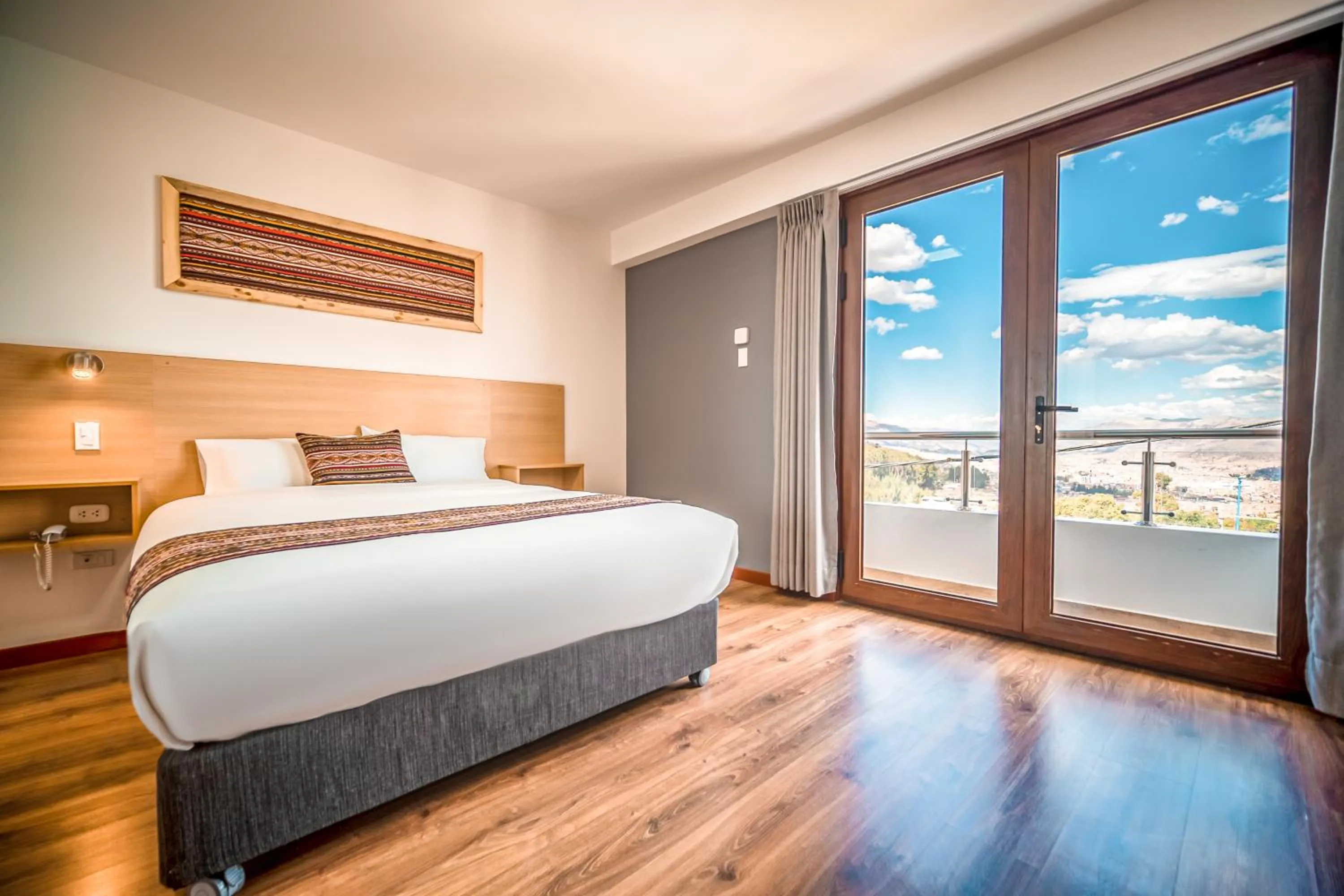 Photo of the whole room, Bed in Ayni Cusco Hotel