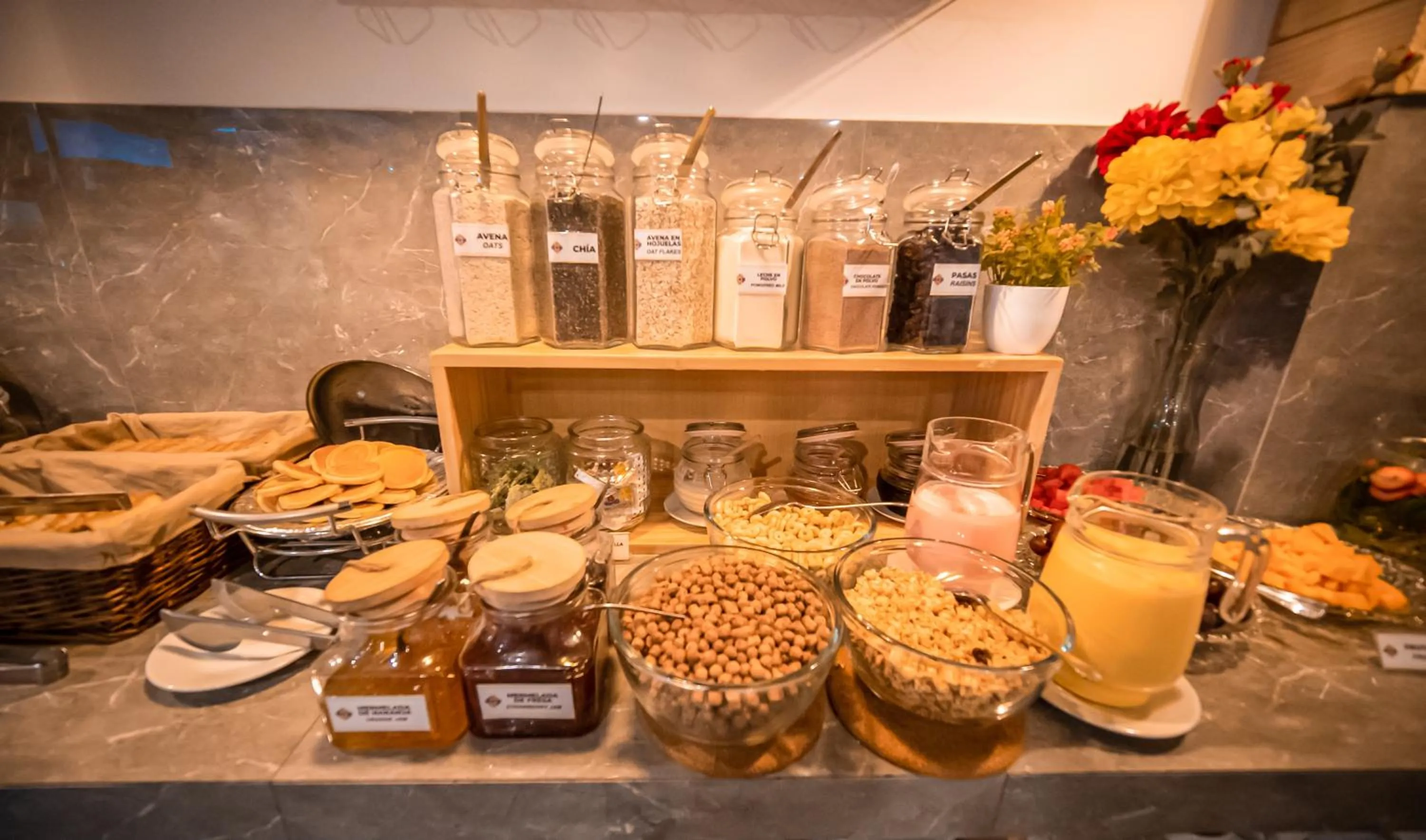 Food and drinks in Ayni Cusco Hotel