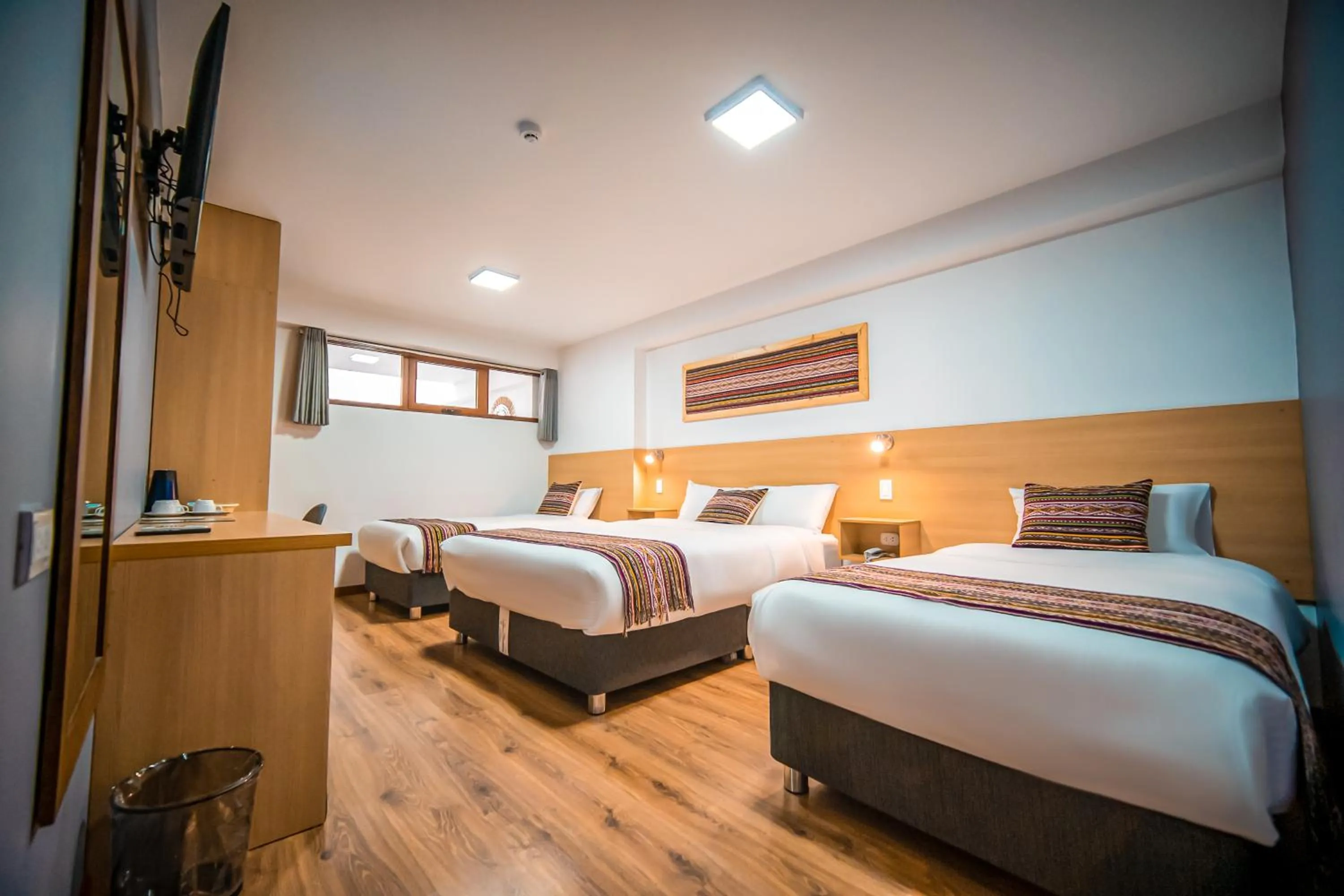 Photo of the whole room, Bed in Ayni Cusco Hotel