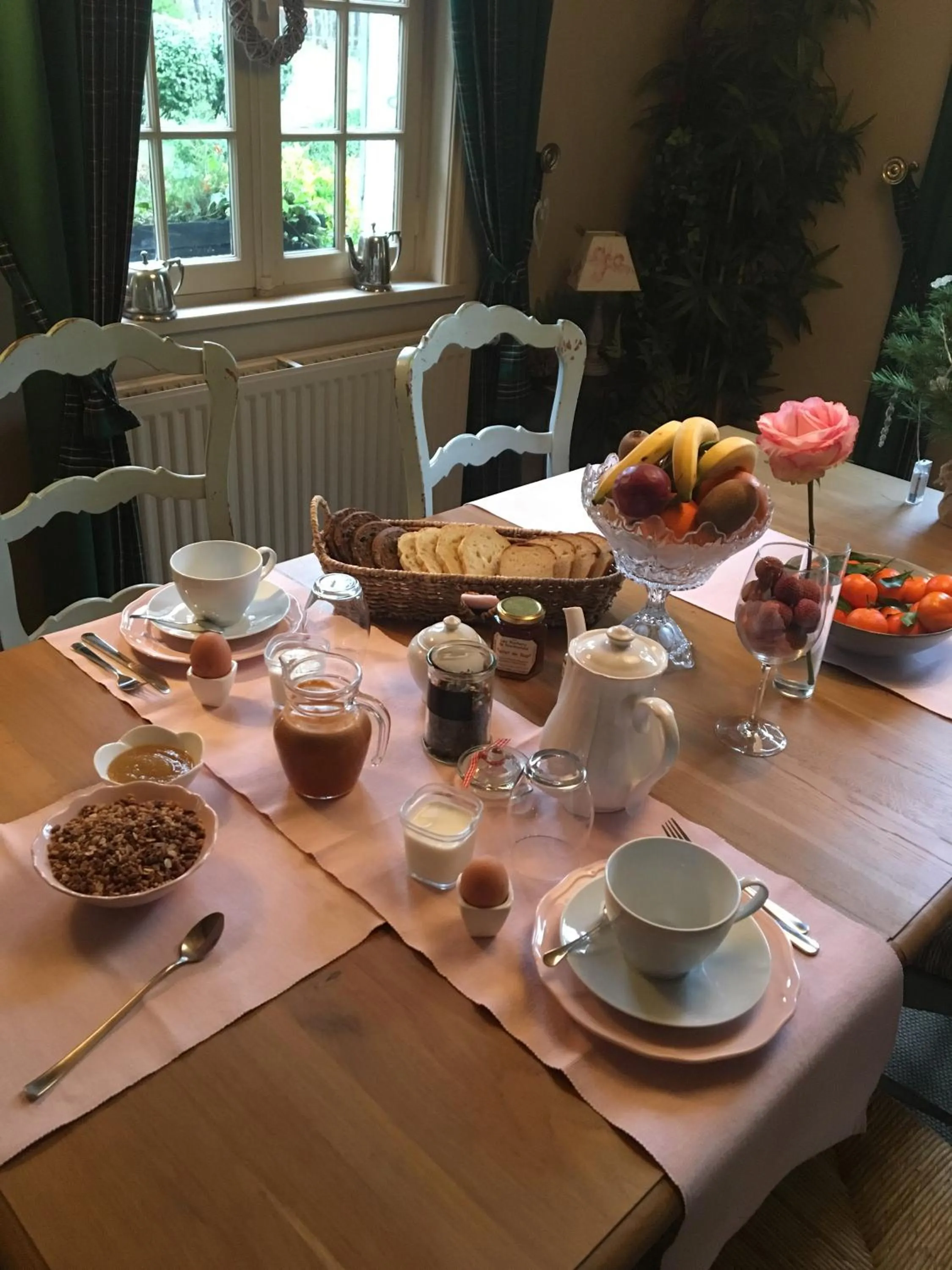 Breakfast in Domaine du Vertbois