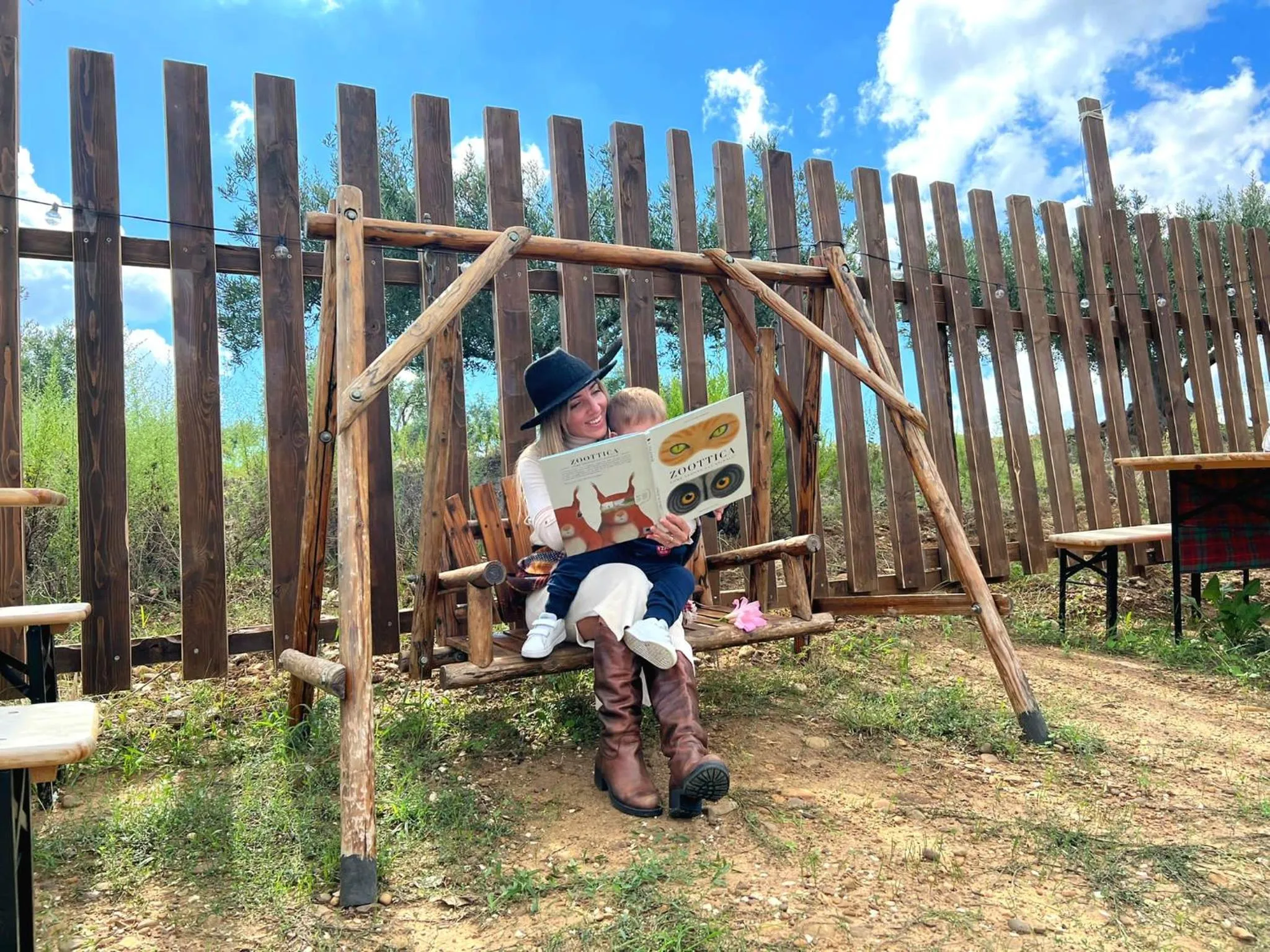 Children play ground in CI VULIA b&b - Sicilia sea, pool, bbq, tv, wi-fi