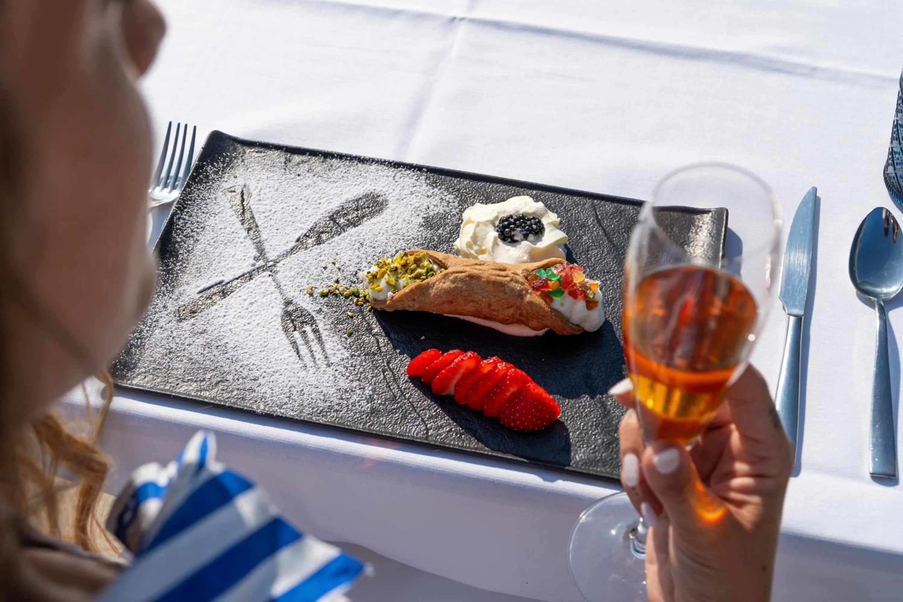 Food close-up in Hotel Spiaggia d'Oro - Charme & Boutique - Garda Lake Collection