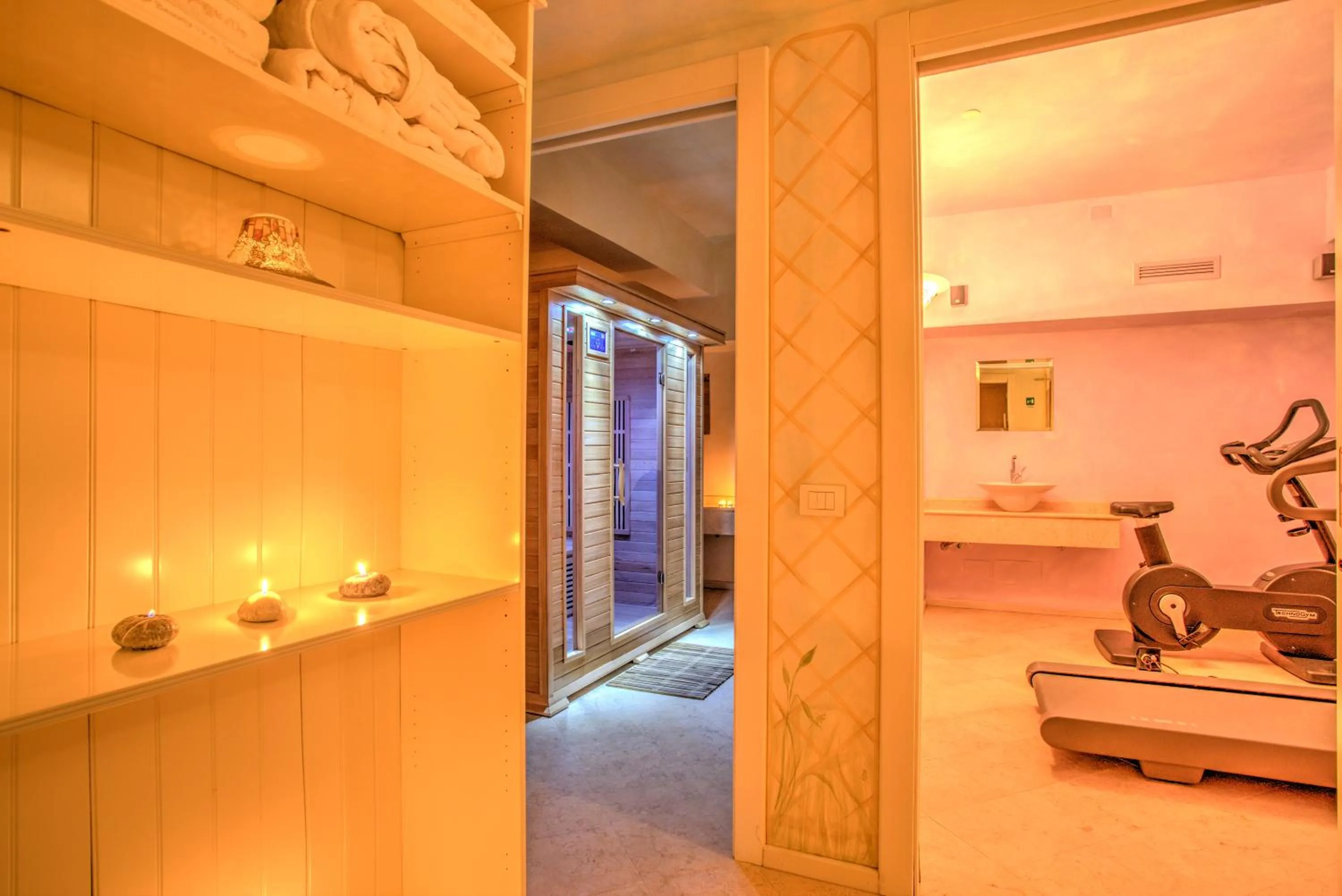 Sauna in Hotel Spiaggia d'Oro - Charme & Boutique - Garda Lake Collection