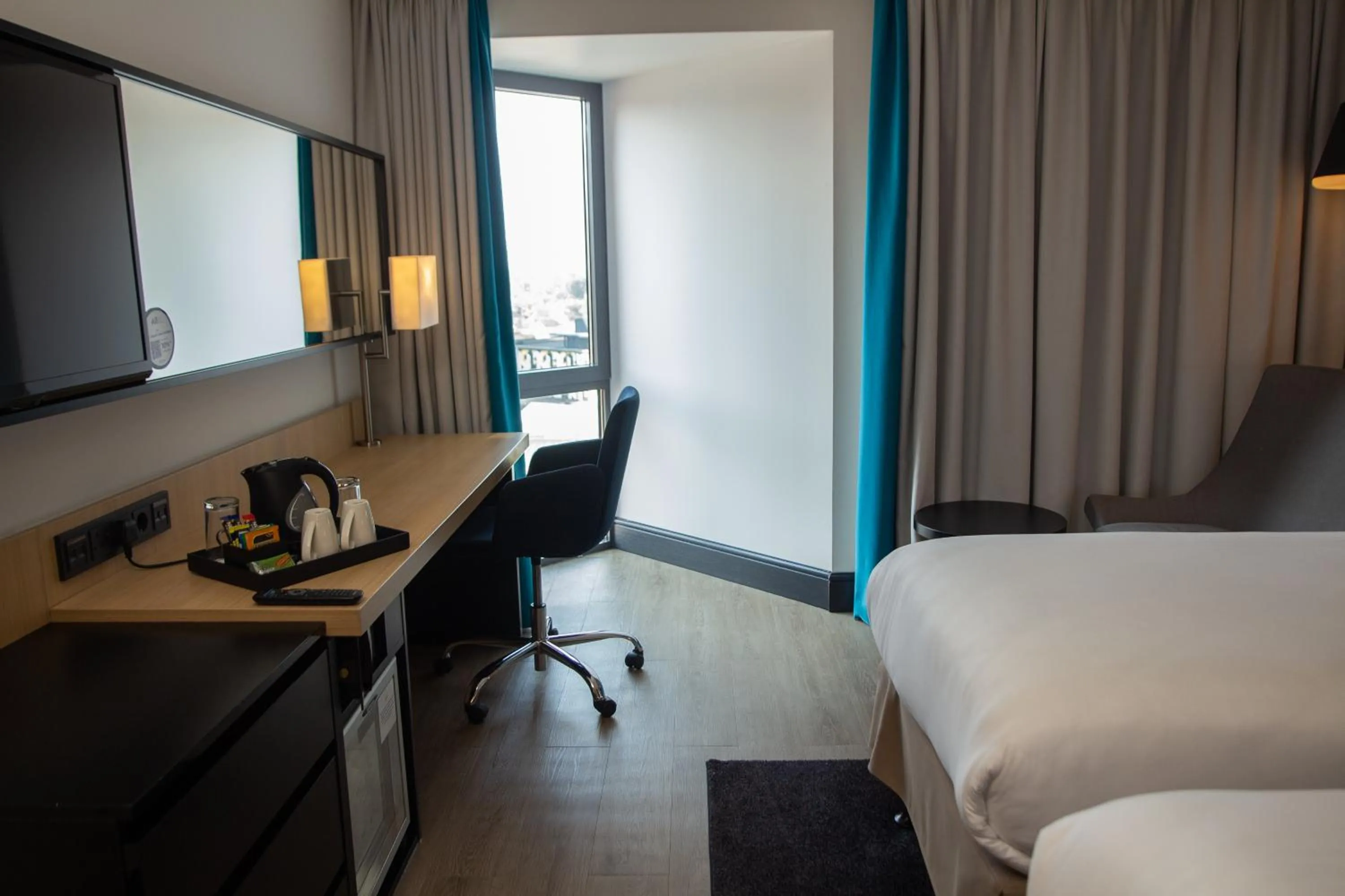 Bed in Novotel London Wembley