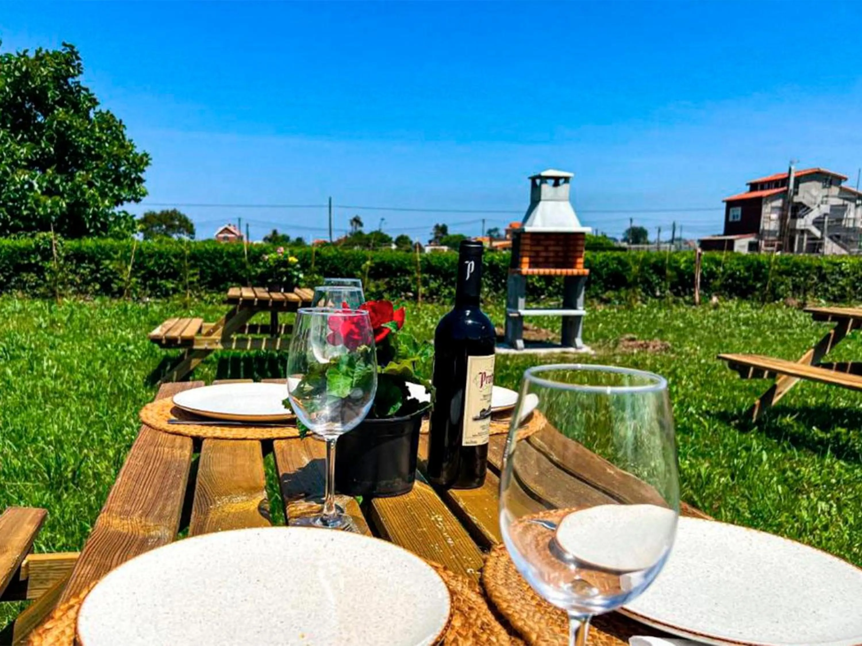 Garden in La Maruca Beach Santander 3000